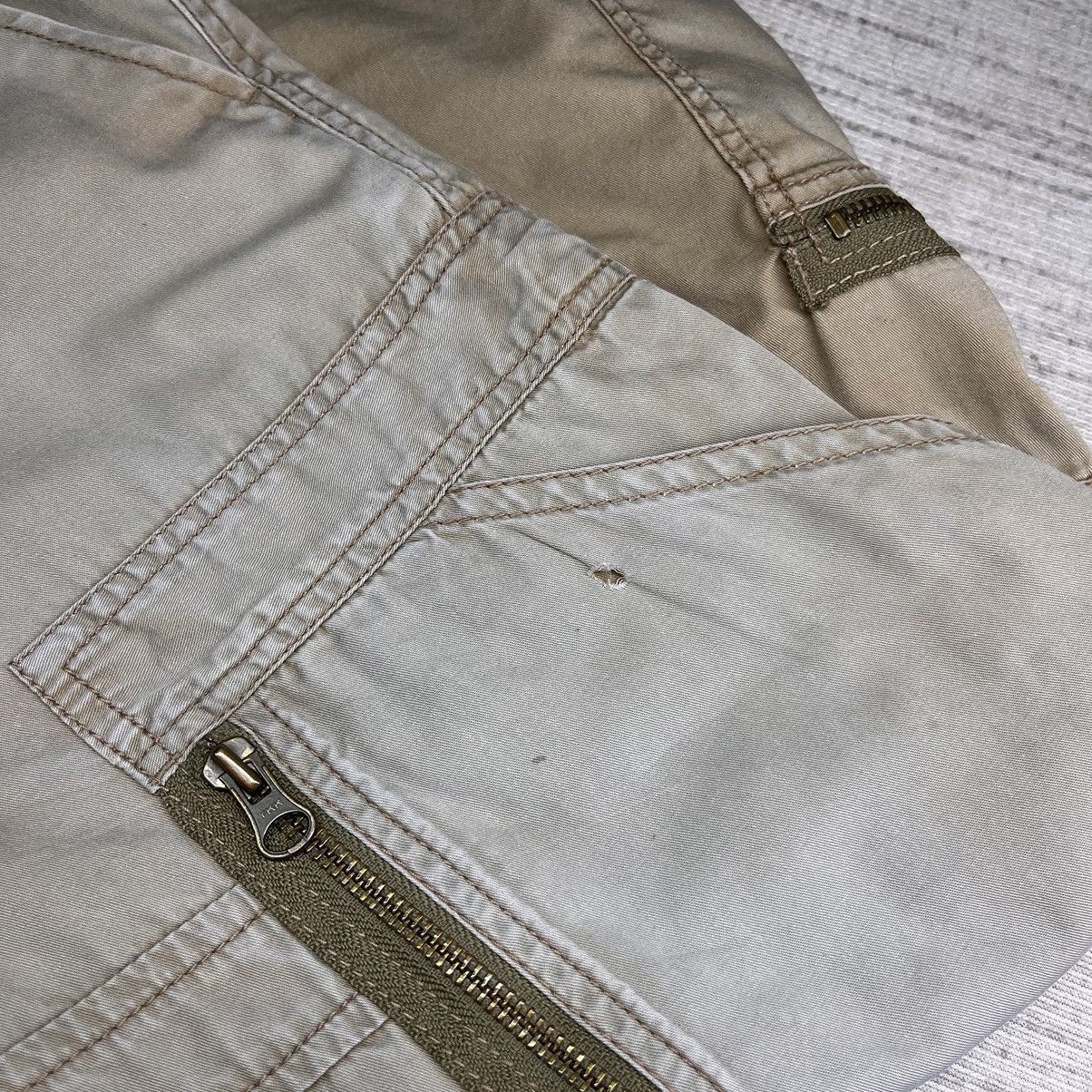 PPFM a14 Vintage PPFM Cargo Carpanter pant SunFaded Style Size US 31 - 12 Thumbnail