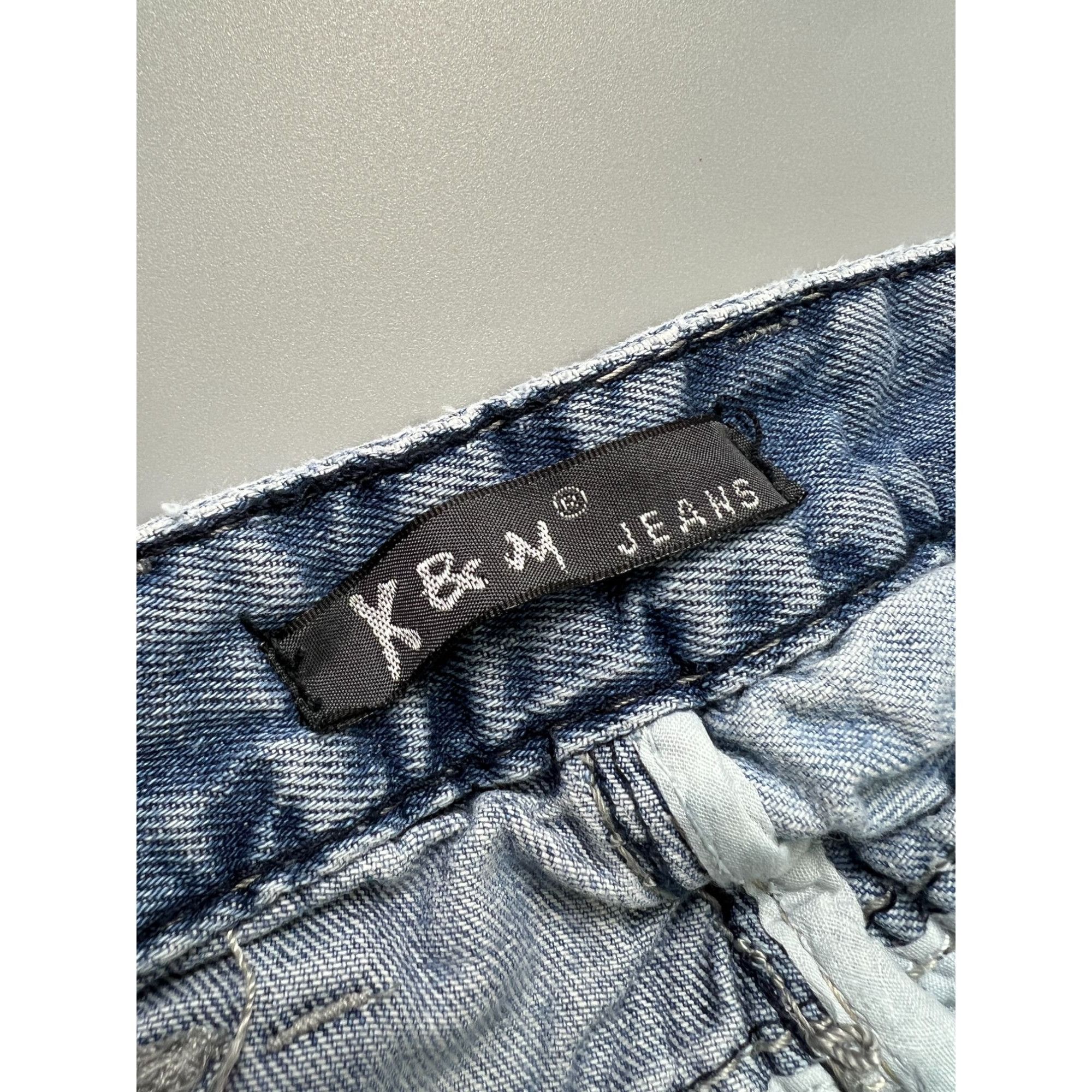 Other K&M Kosmolupo Embroidered Vintage Rap Jeans (Y1037) Size US 34 / EU 50 - 13 Thumbnail