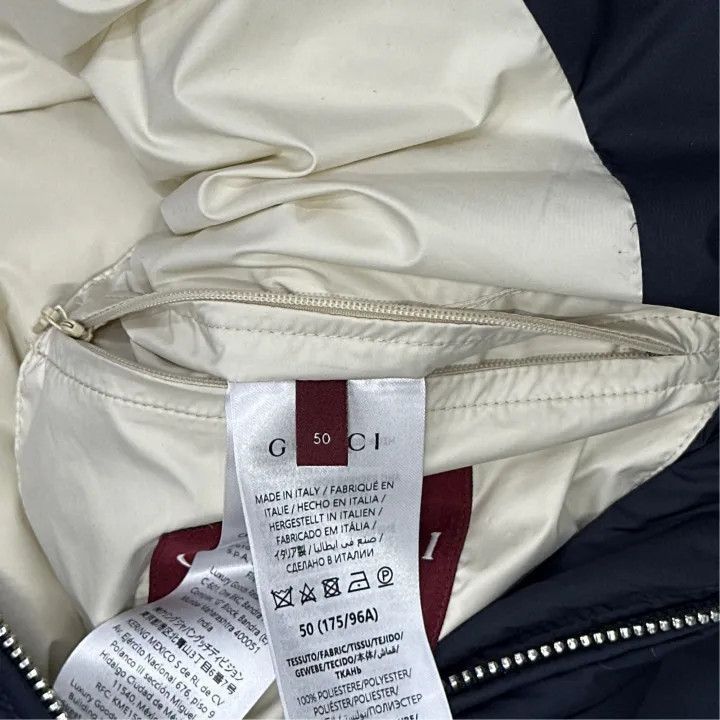 Gucci Gucci FW24 Striped Print Down Jacket-2507 Size US L / EU 52-54 / 3 - 3 Thumbnail