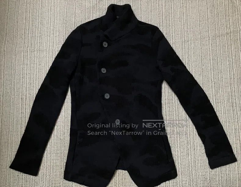 Yohji Yamamoto Yohji Yamamoto Knitted jacket Size US M / EU 48-50 / 2 - 2 Thumbnail