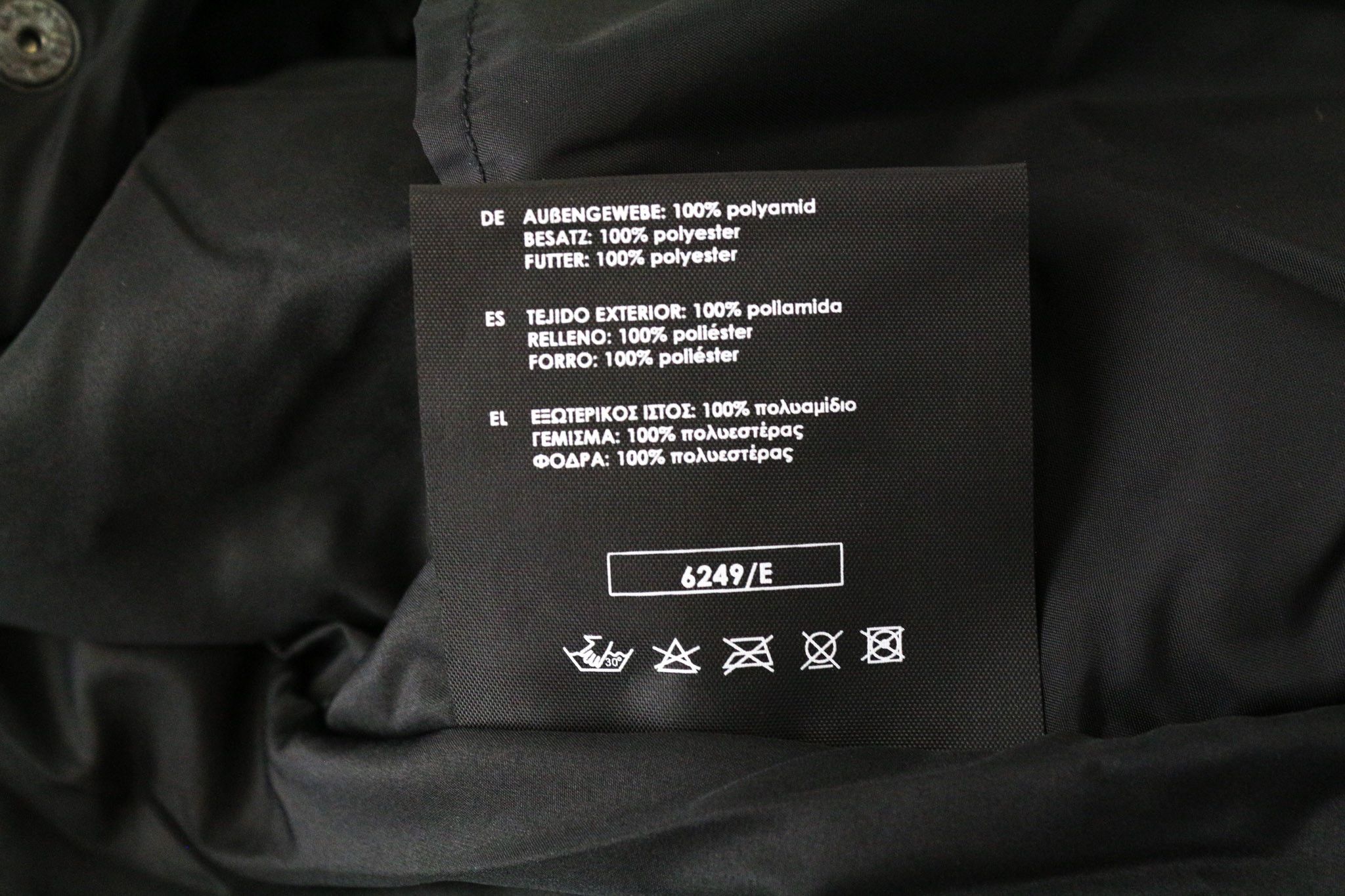 Other MERCOLEDI IT36 Black Windproof Motorcycle Jacket 75648 Size S / US 4 / IT 40 - 8 Thumbnail