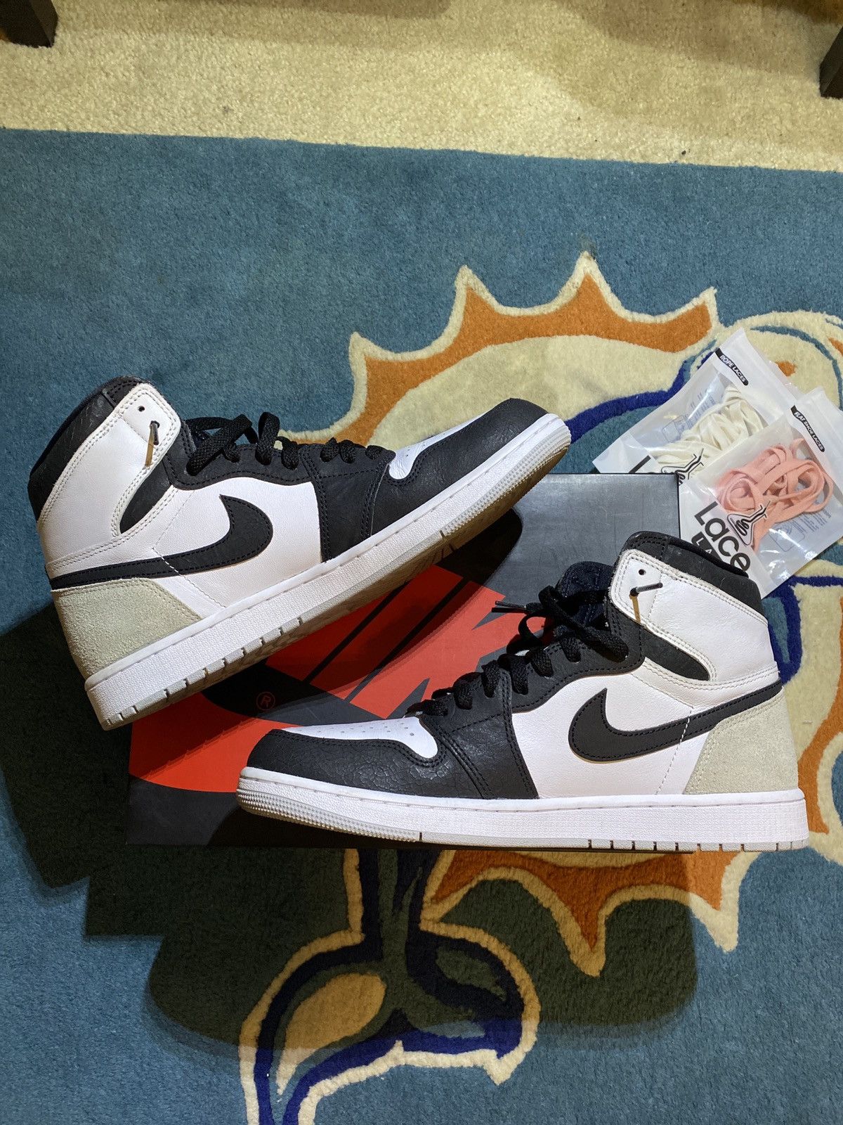 Jordan Brand × Nike Nike Jordan 1 High ‘Stage Haze’ Size US 12 / EU 45 - 9 Thumbnail