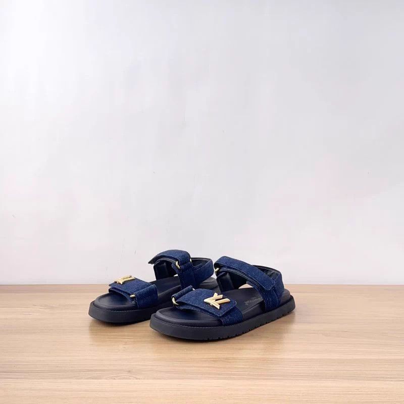 Louis Vuitton LV sandals EU 38 Size US 7 / IT 37 - 1 Thumbnail