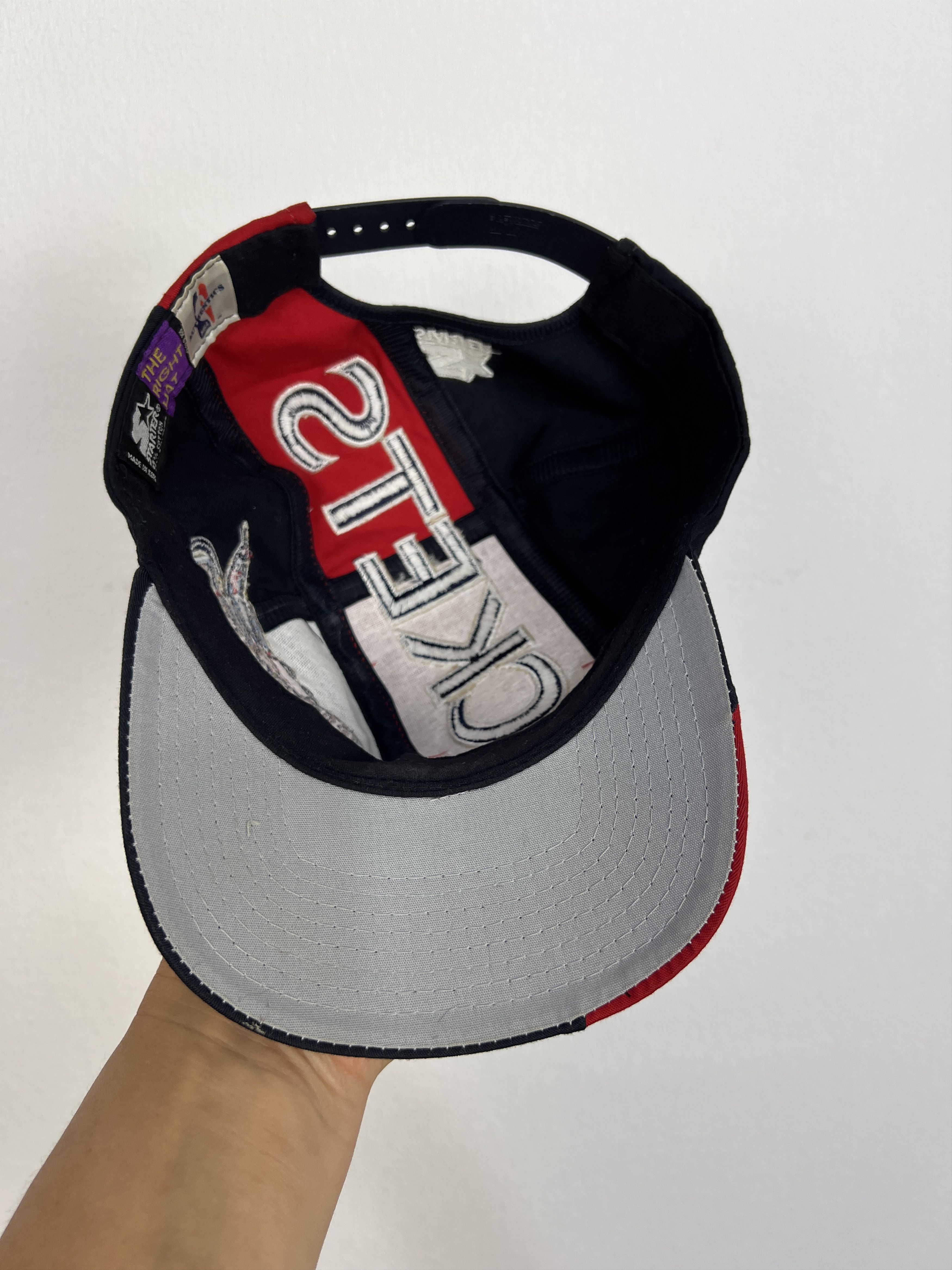 Starter Vintage 90's Starter Houston Rockets NBA Cap Hat Adult Size ONE SIZE - 7 Thumbnail
