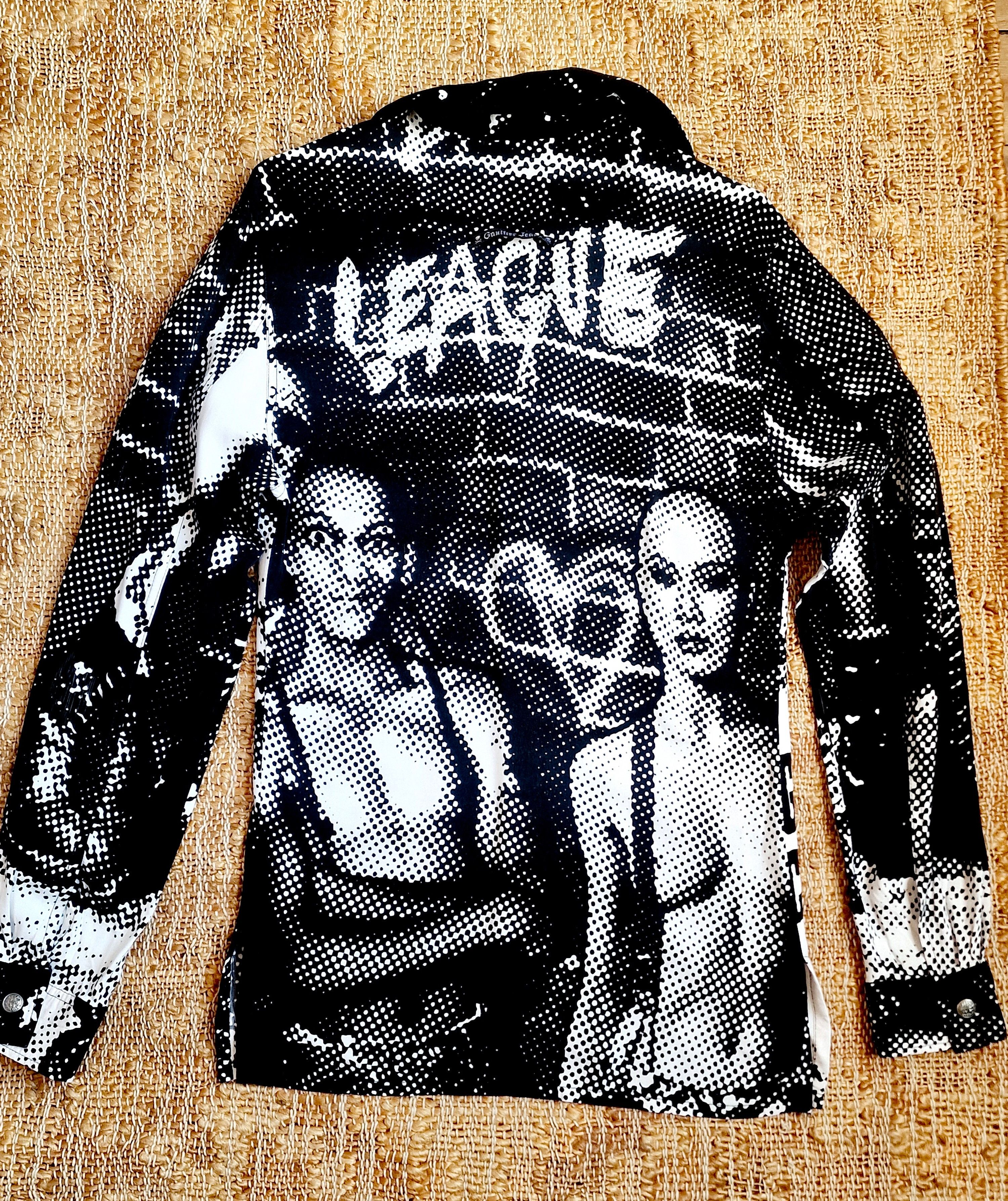 Jean Paul Gaultier Jean Paul Gaultier Fight Against Racism A/W 1997 Top Shirt Size S / US 4 / IT 40 - 3 Thumbnail