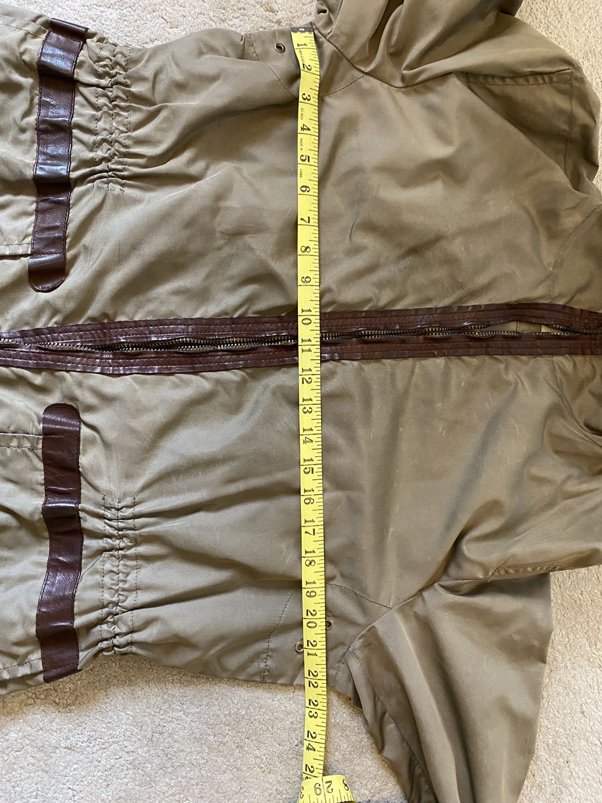 Burberry RARE ORIGINAL BURBERRY MENS PARKA COAT ( WEATHER TREATED ) Size US S / EU 44-46 / 1 - 22 Thumbnail