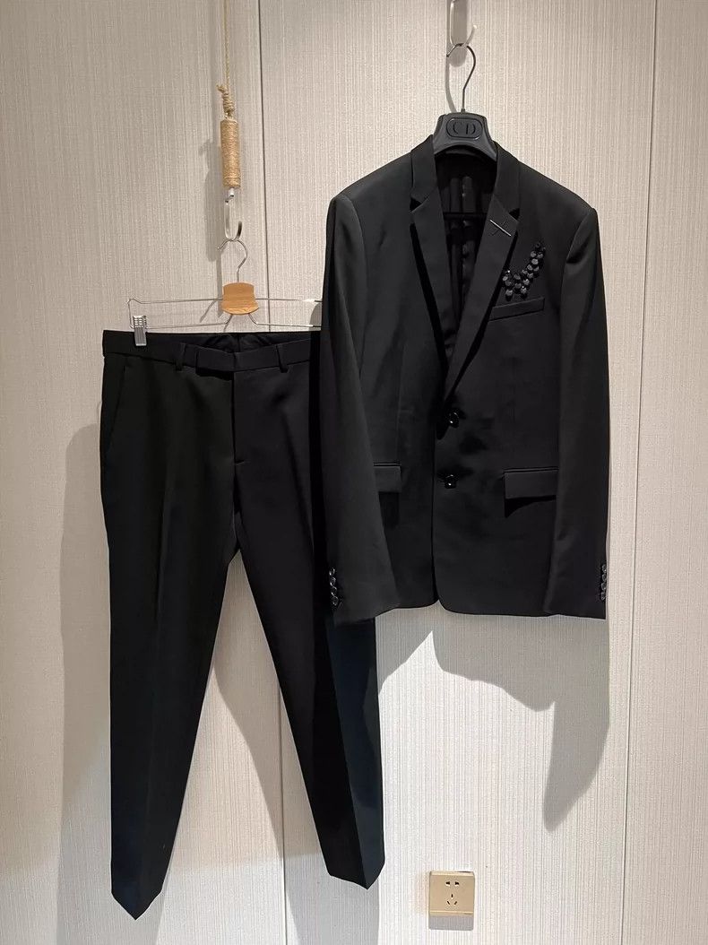 Dior Dior size US 48 18ss Lily of the valley trousers Size US 32 / EU 48 - 2 Thumbnail
