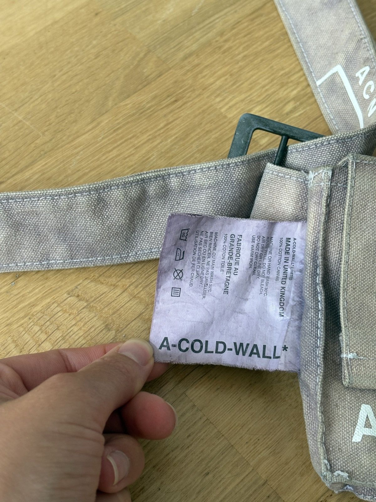 A-COLD-WALL* A-Cold-Wall Shoulder Bag Saddle Bag Size ONE SIZE - 4 Thumbnail