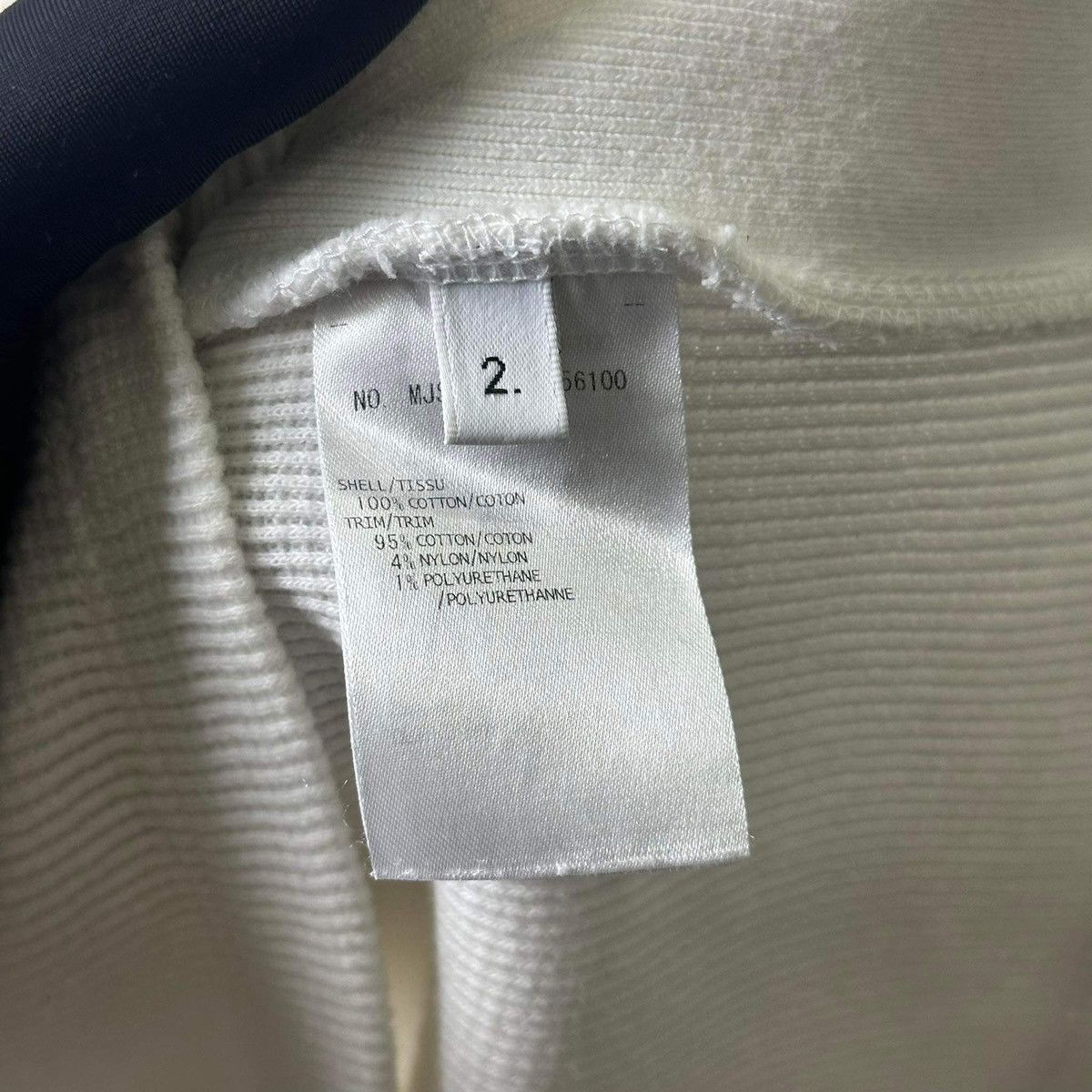 Thom Browne THOM BROWNE “SIDE STRIPES” WOOL T SHIRT Size US M / EU 48-50 / 2 - 5 Thumbnail