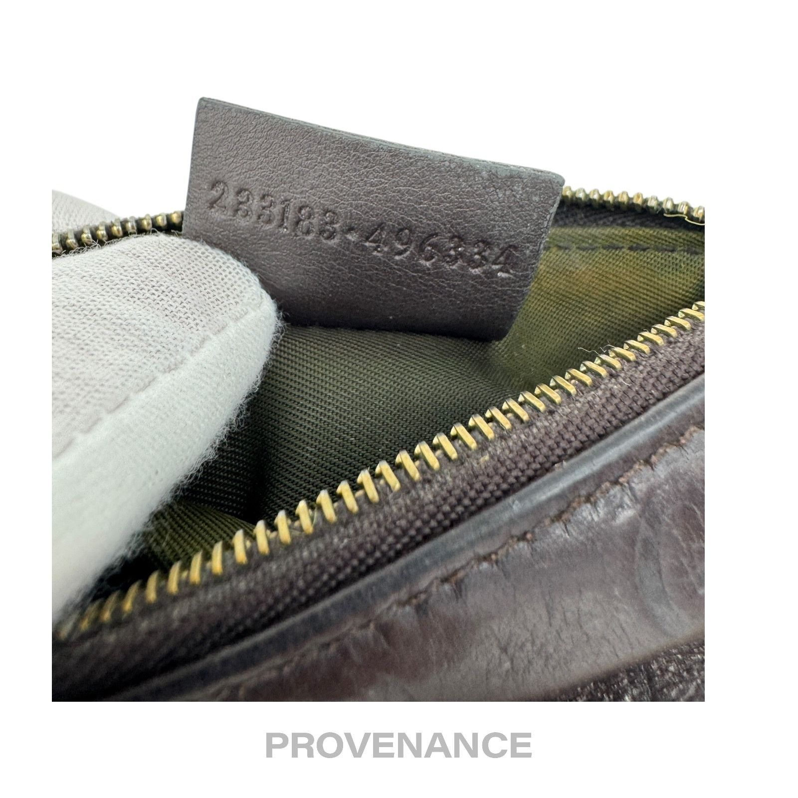 Gucci 🔴 Gucci Key Pouch Cles - Chocolate Guccissima Leather Size ONE SIZE - 7 Thumbnail