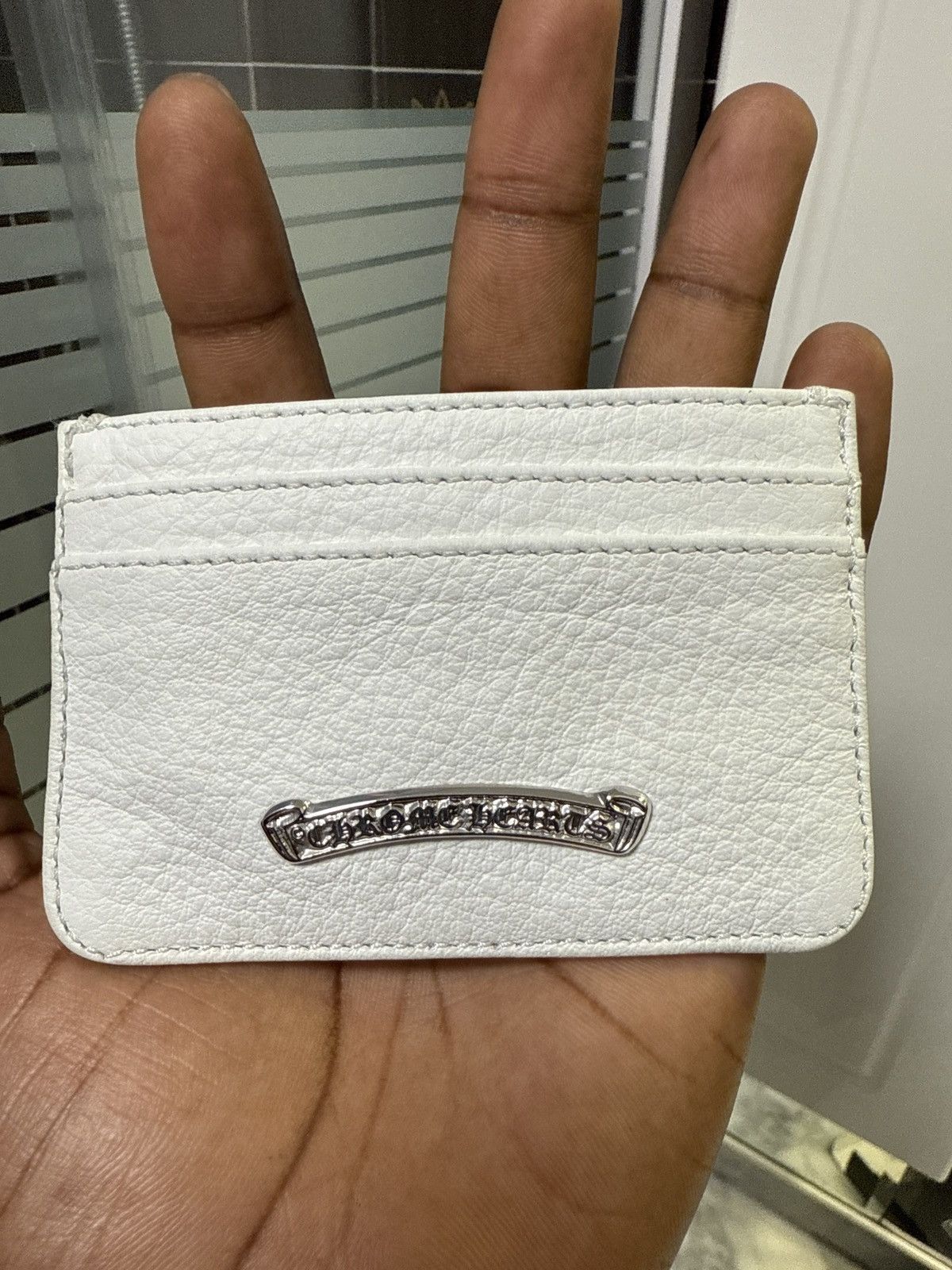 Chrome Hearts Chrome Hearts White Heart Card Holder Size ONE SIZE - 9 Thumbnail