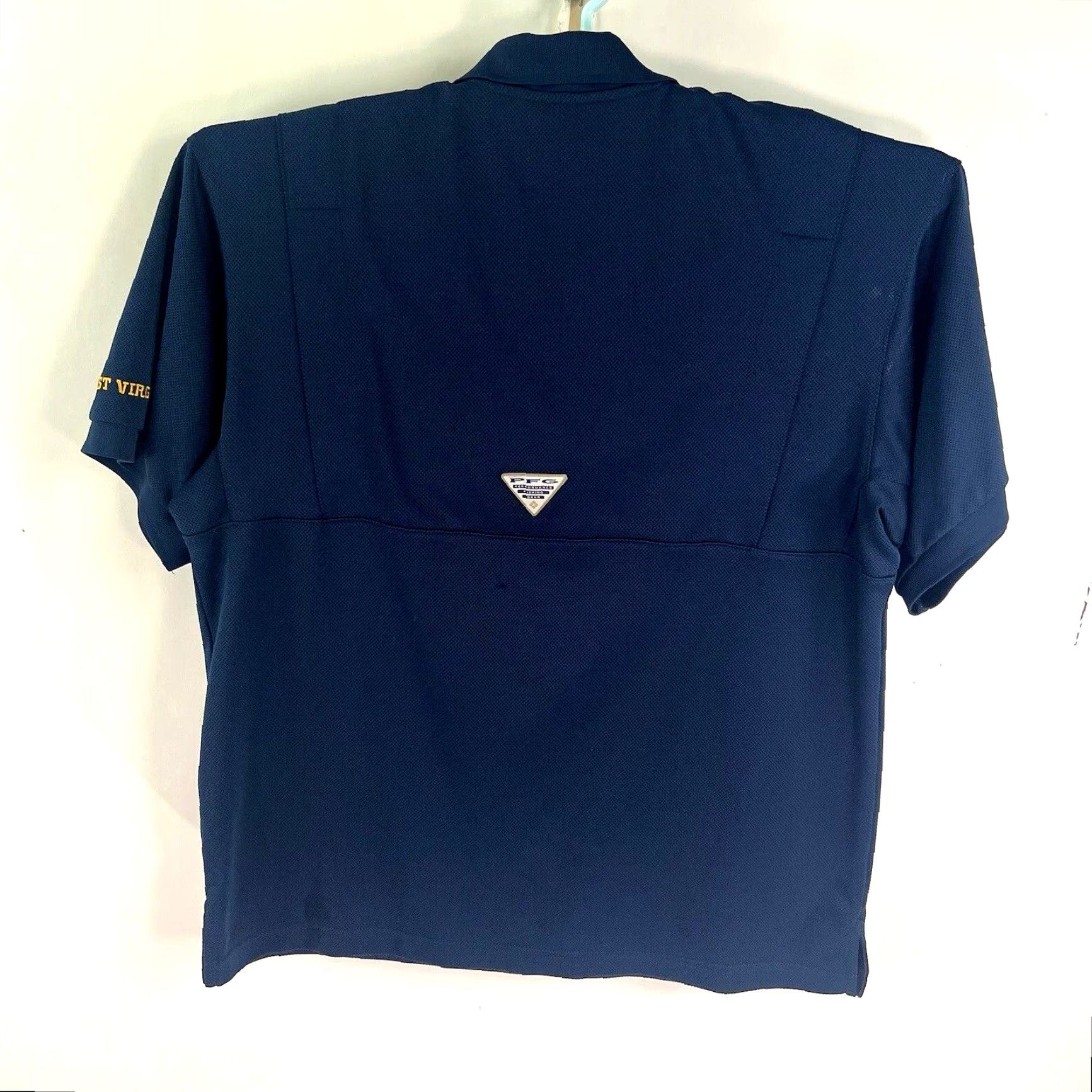 Vintage Columbia Polo Shirt PFG Embroidered Blue Mens Size M University shirt Size US M / EU 48-50 / 2 - 7 Thumbnail