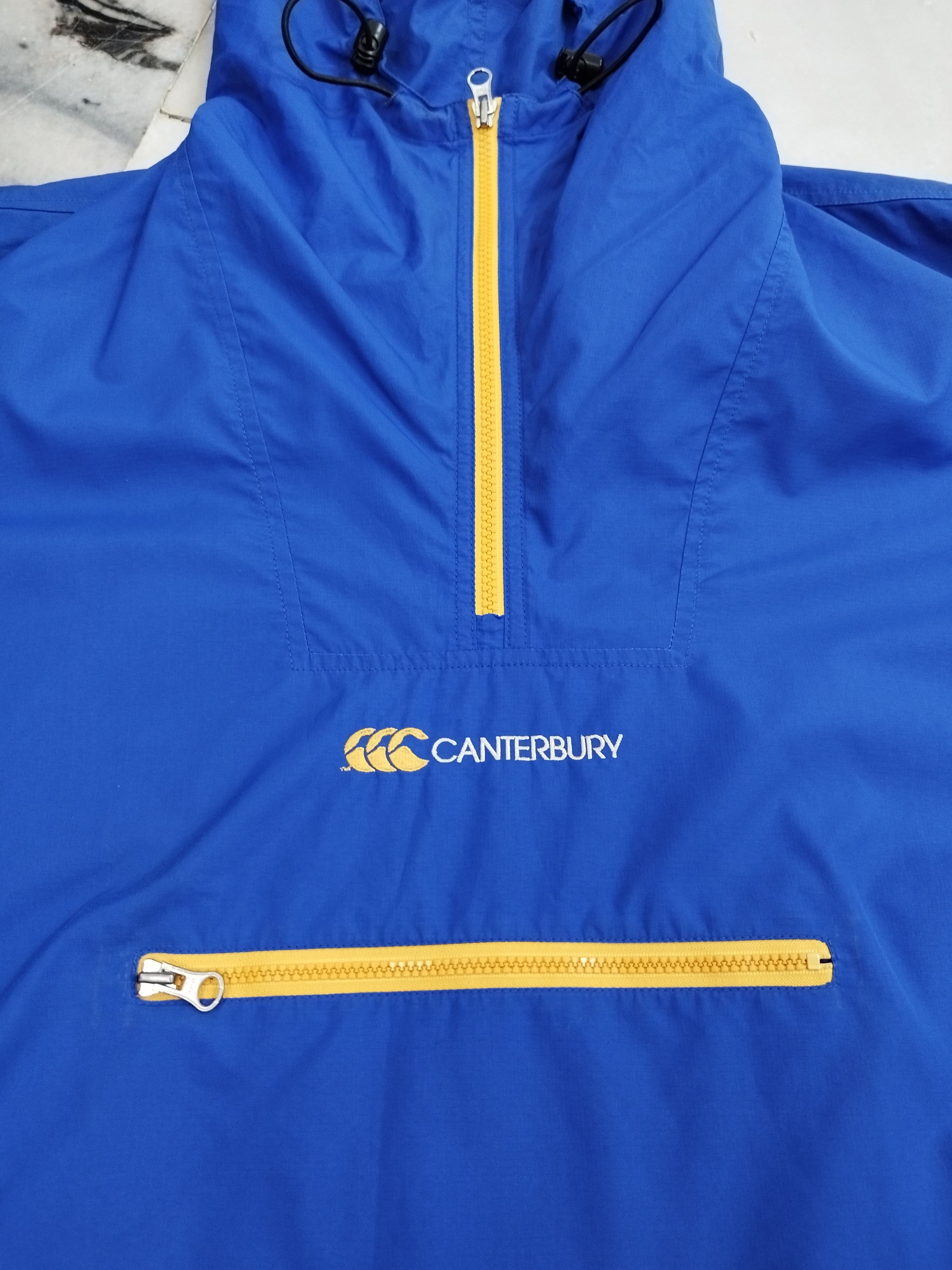 Canterbury of New Zealand × Vintage Vintage Canterbury Of New Zealand Anorak Hoodie Light Jacket Size US XL / EU 56 / 4 - 3 Thumbnail