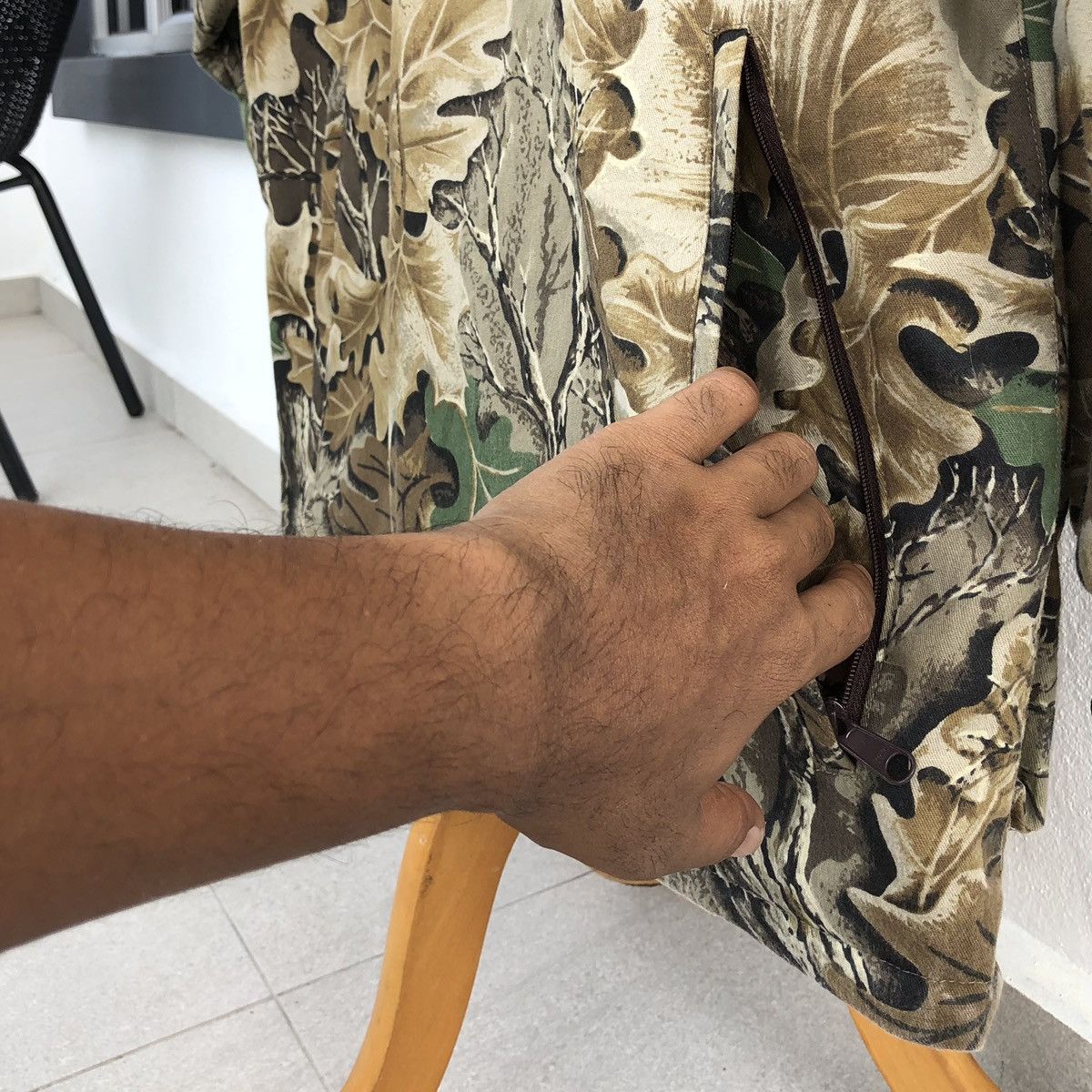 Japanese Brand REALTREE ADVANTAGE Ten Mile Cloth Hunting Reversible Jacket Size US M / EU 48-50 / 2 - 9 Thumbnail