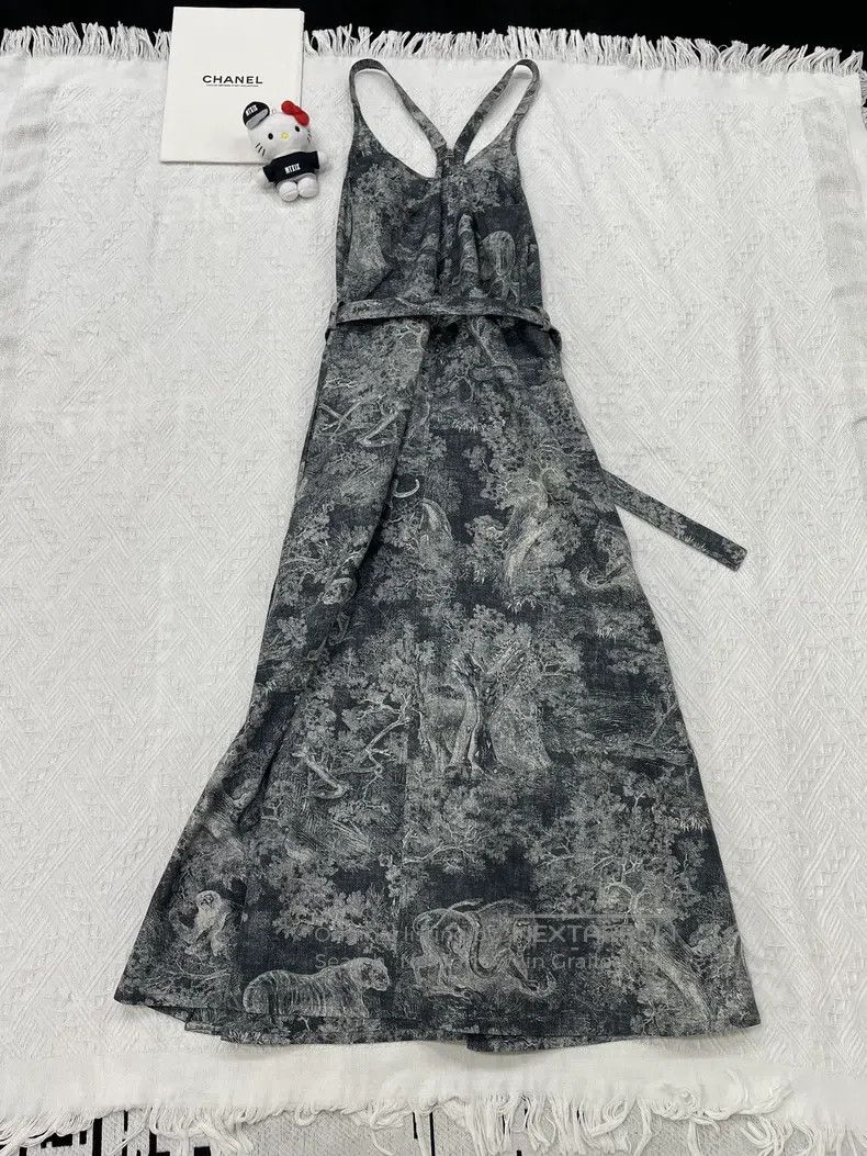 Dior Dior Zoo printed suspender skirt Size XXS / US 00 / IT 34 - 4 Thumbnail