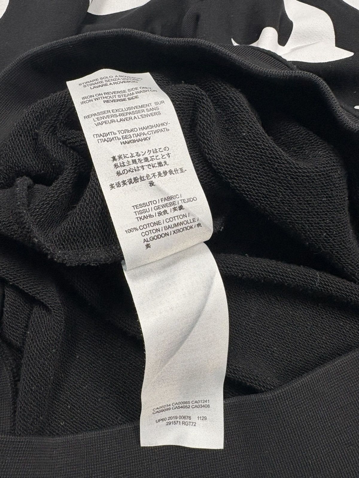 Alexander McQueen McQ Alexander McQueen Swallow Print Sweatshirt Black Size L Size US L / EU 52-54 / 3 - 10 Thumbnail