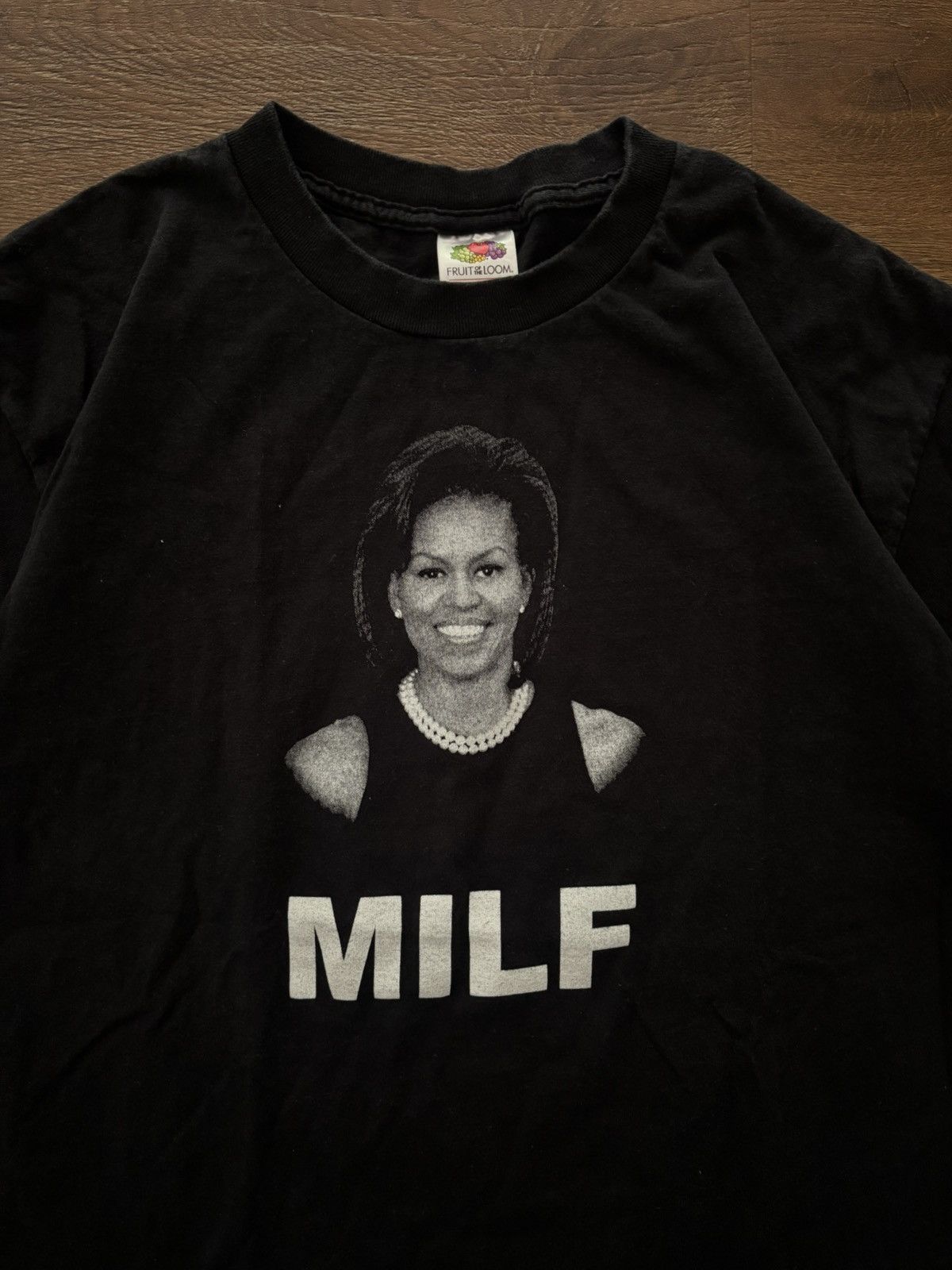 Vintage Vintage Michelle Obama Milf Tee Size US L / EU 52-54 / 3 - 1 Thumbnail