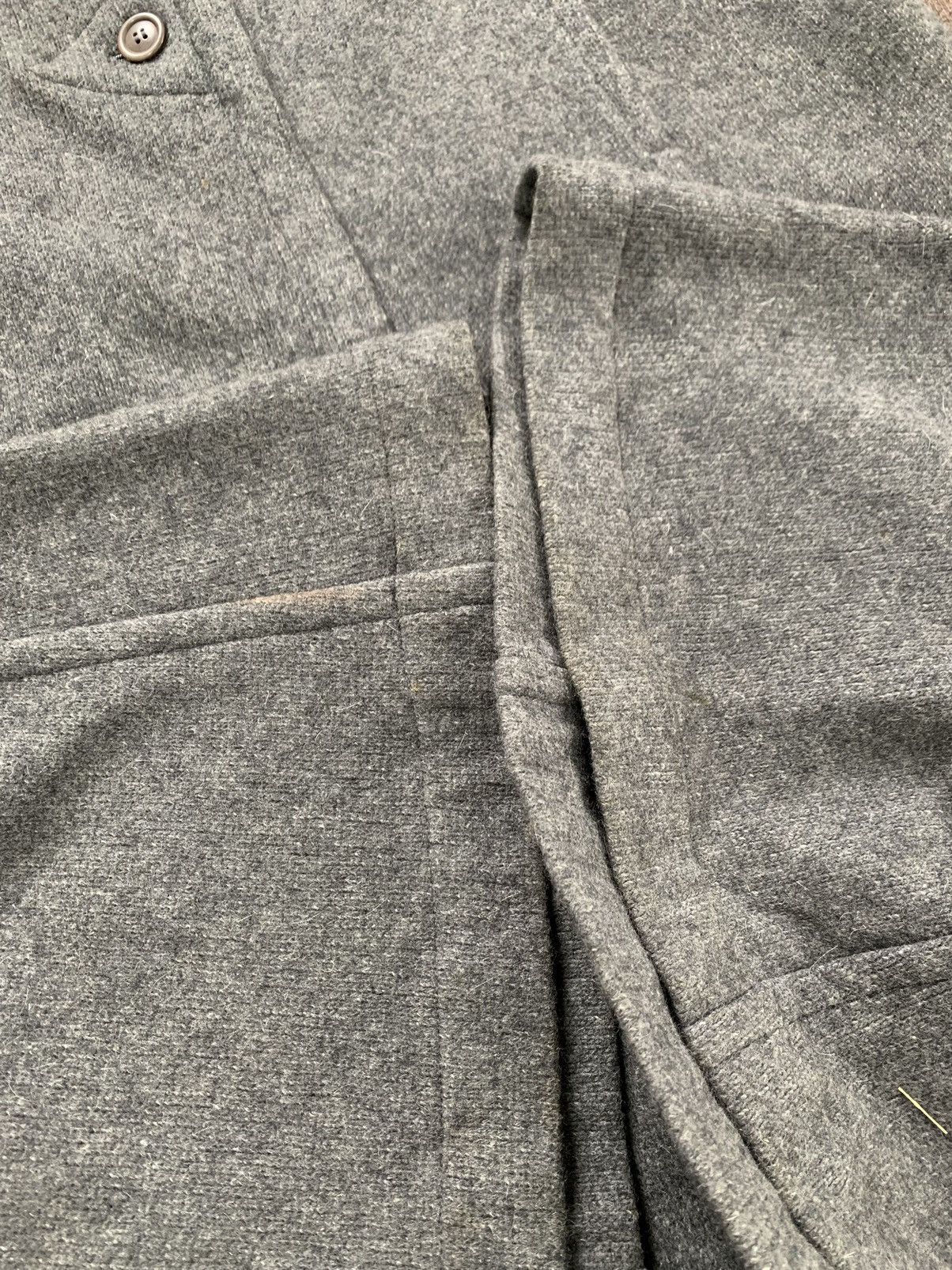 Issey Miyake Vintage 70s Issey Miyake Blend Wool Long Coat Size M / US 6-8 / IT 42-44 - 9 Thumbnail