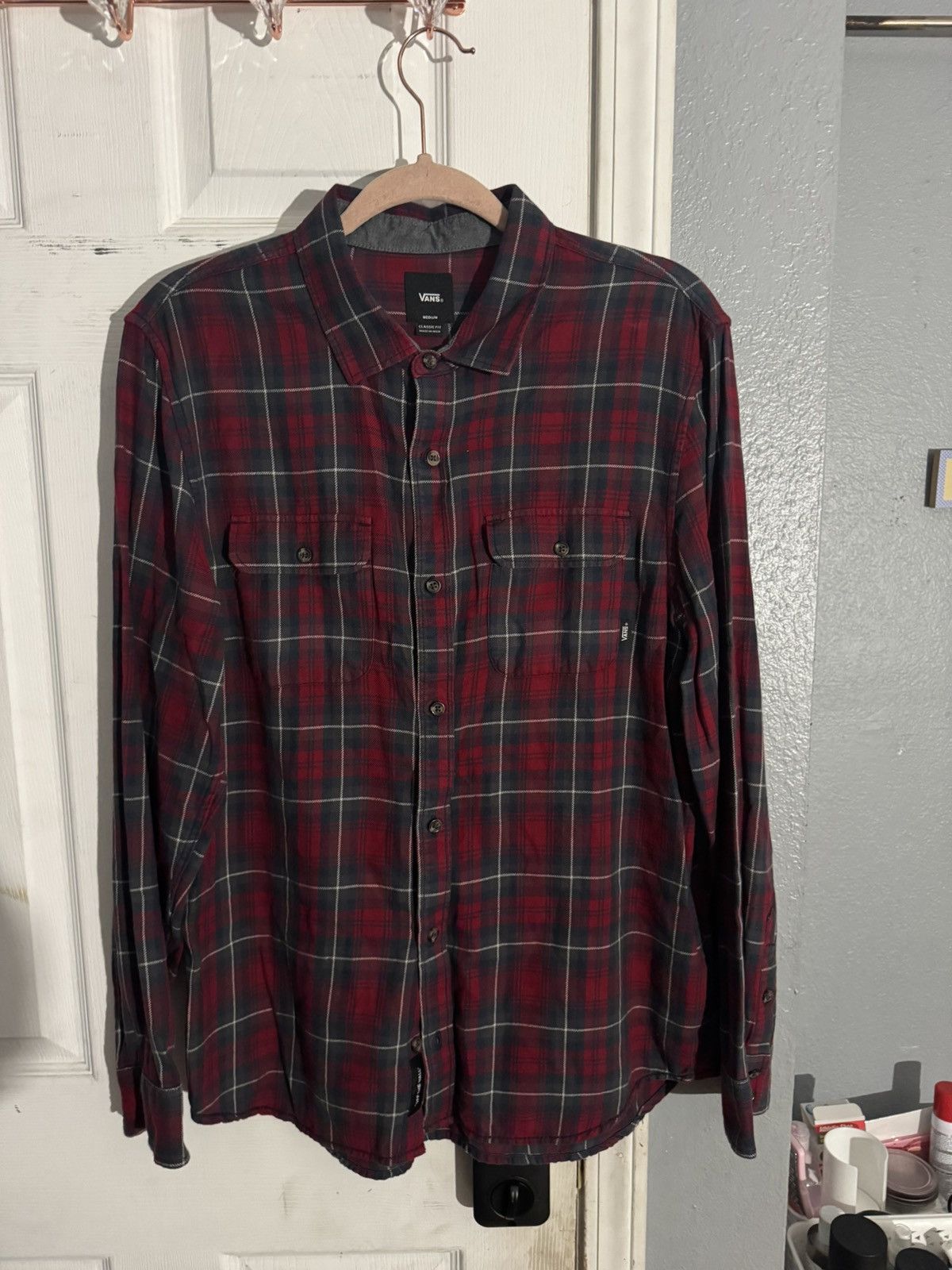 Vans Vans off the wall flannel shirt Size US M / EU 48-50 / 2 - 1 Thumbnail