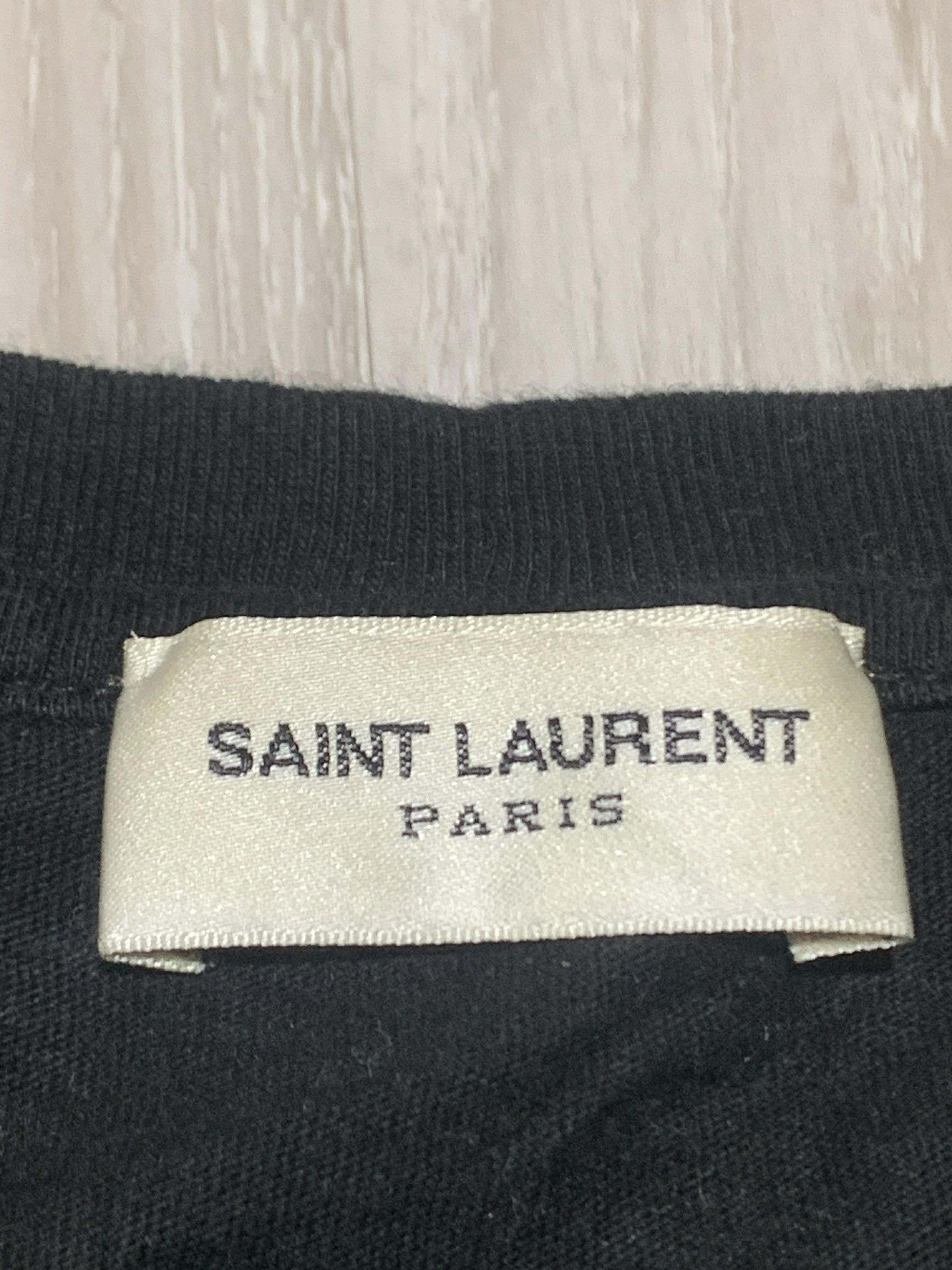 Saint Laurent Paris Saint Laurent Paris by Hedi Slimane Skull T-shirt Size XS / US 0-2 / IT 36-38 - 3 Thumbnail