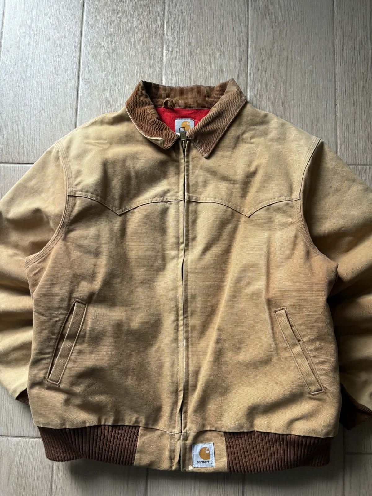 Carhartt Vintage Carhartt Santa Fe J13 BRN Size US XL / EU 56 / 4 - 2 Thumbnail
