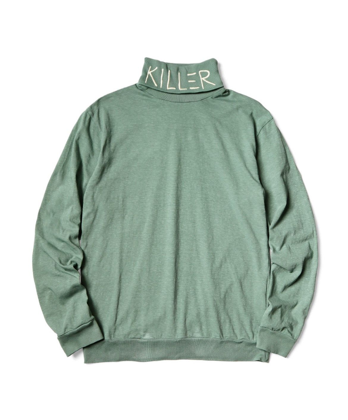 18.5/- Jersey high neck long sleeve tee (KILLER embroidery)