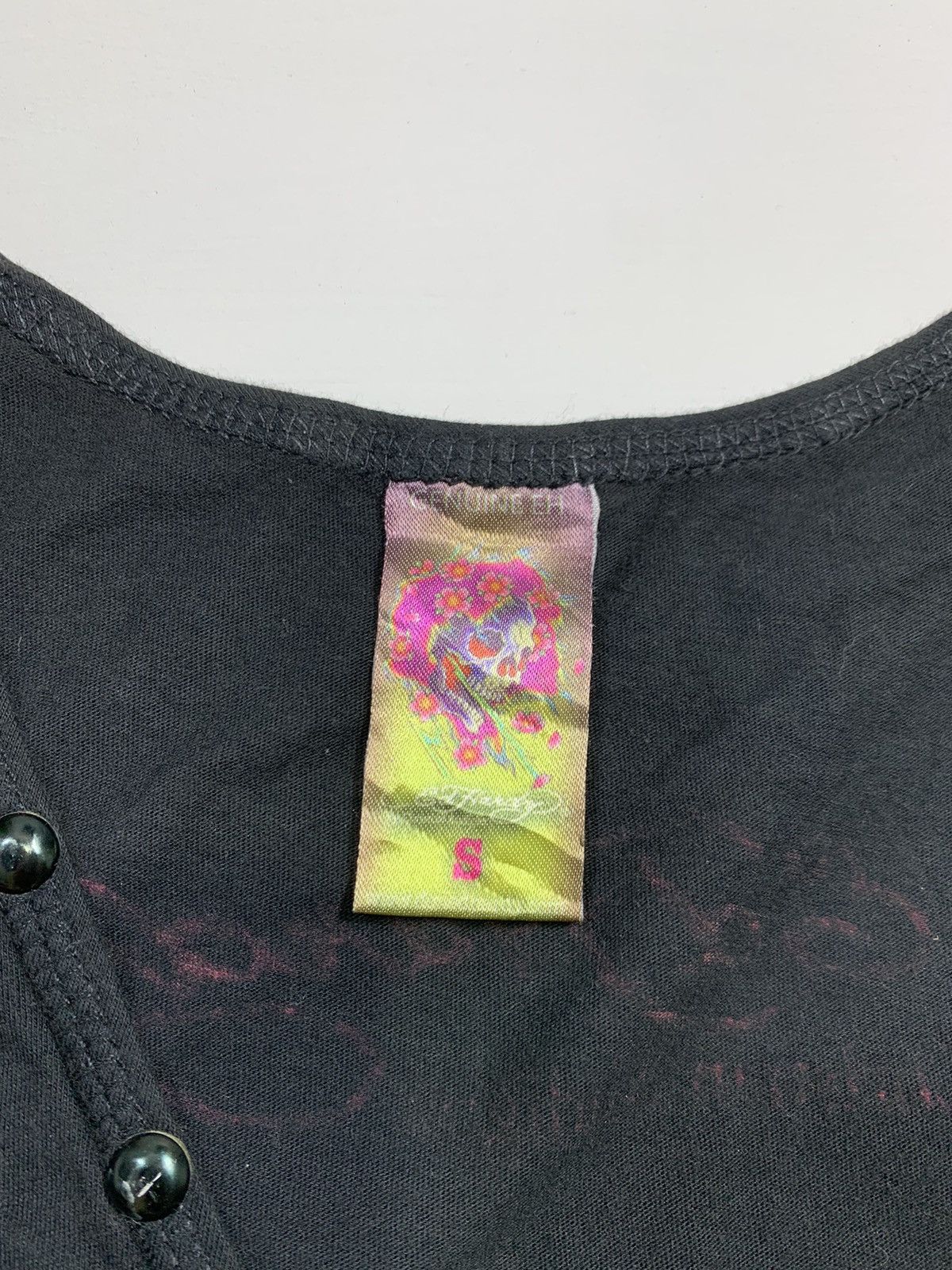 If Six Was Nine Ed Hardy By Christian Audiger Skull Tank top Size US S / EU 44-46 / 1 - 4 Thumbnail