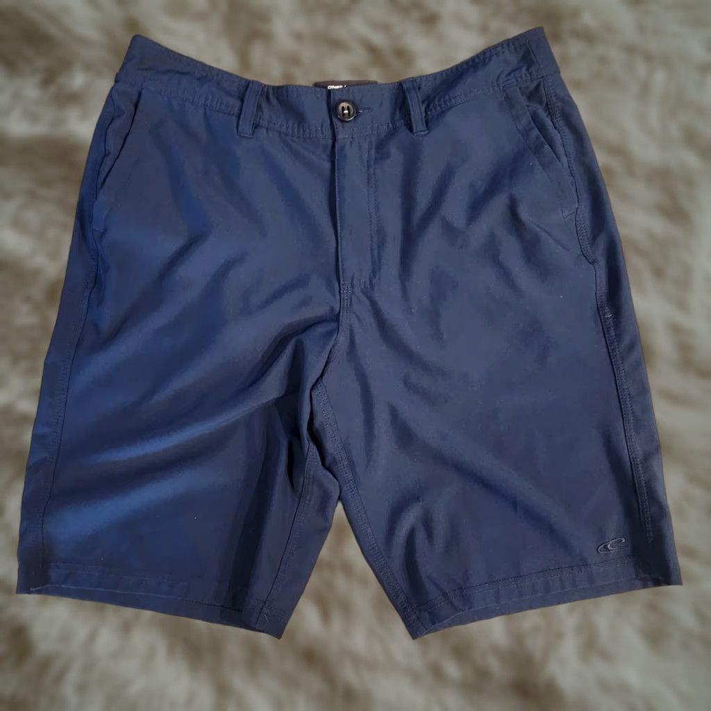 O'Neill VINTAGE? No. O’Neill Chino Shorts Mens 30 Lot Of 2 Navy Blue Beige Quick Dry Stretch Casual Size US 30 / EU 46 - 1 Thumbnail