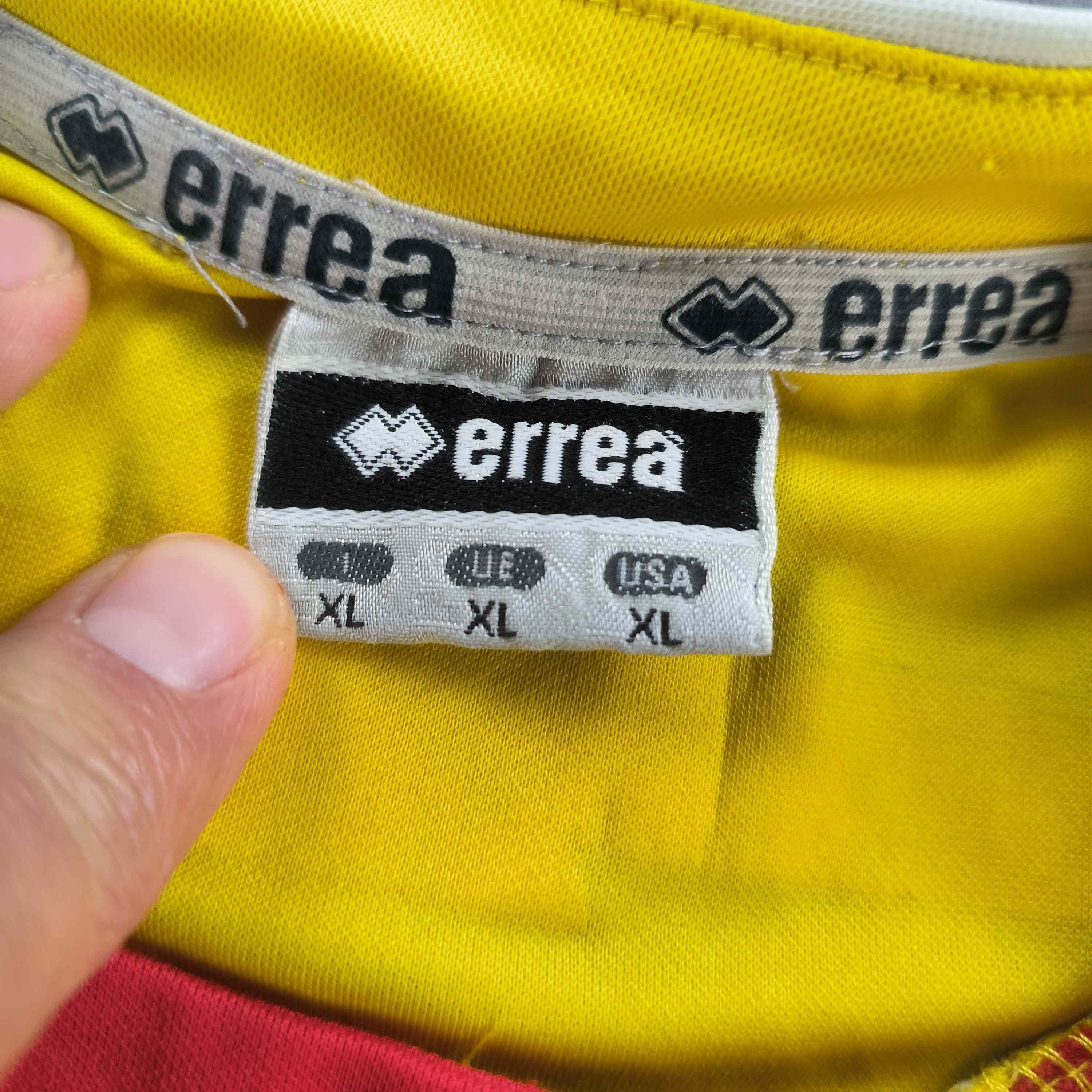 Errea Alfreton Town 2010-11 Errea away #6 football jersey size XL Size US XL / EU 56 / 4 - 5 Thumbnail