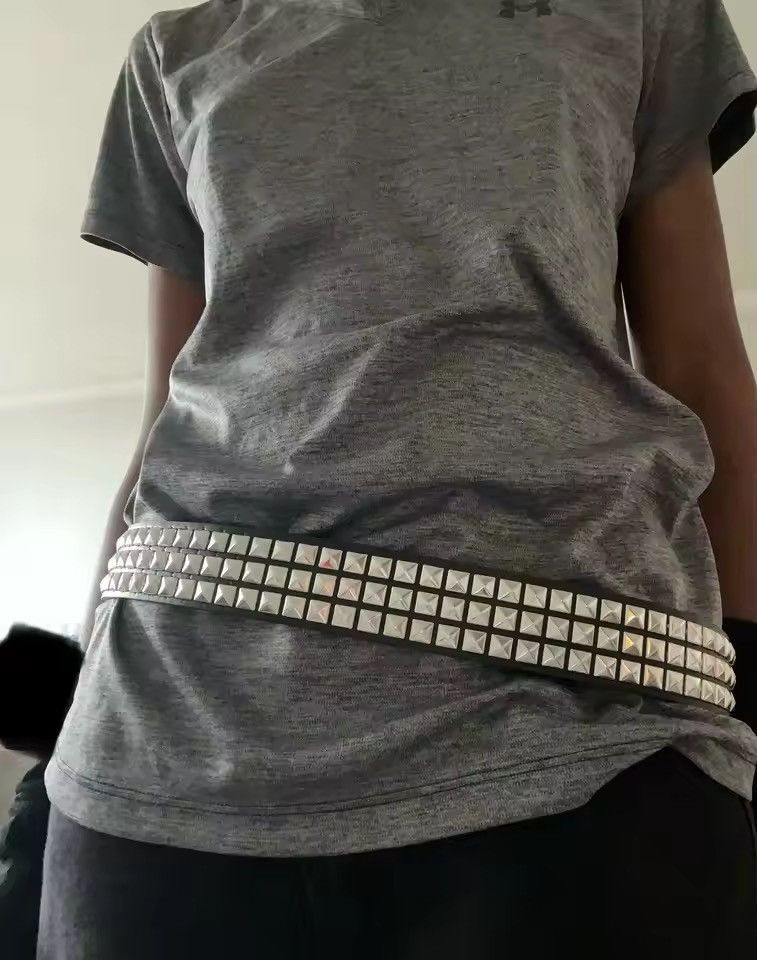 Japanese Brand Asaoka x Honda Pyramid Studded Belt (classic) Size ONE SIZE - 5 Thumbnail