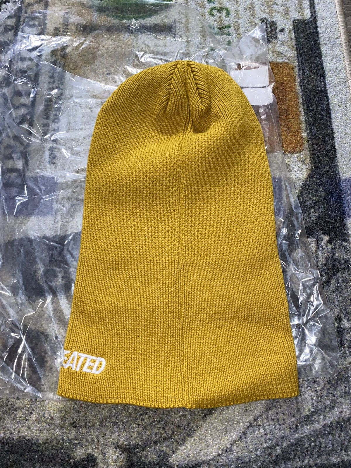 Undefeated Undefeated Icon Logo Balaclava Mustard Size ONE SIZE - 4 Thumbnail