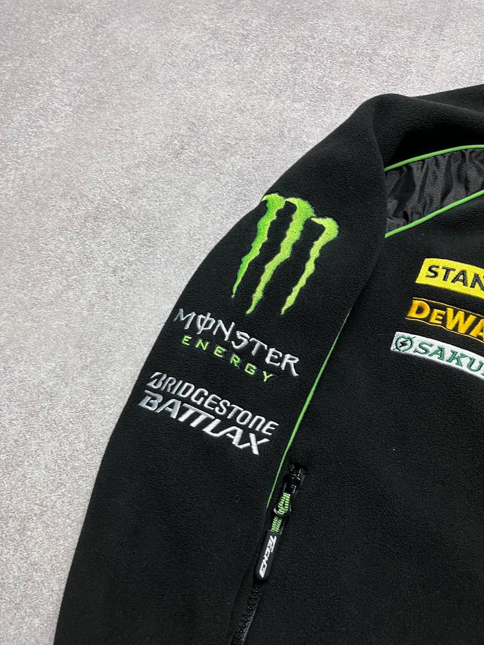 Vintage Vintage Monster Energy Ken Block Zip Fleece Jacket M Size US S / EU 44-46 / 1 - 5 Thumbnail