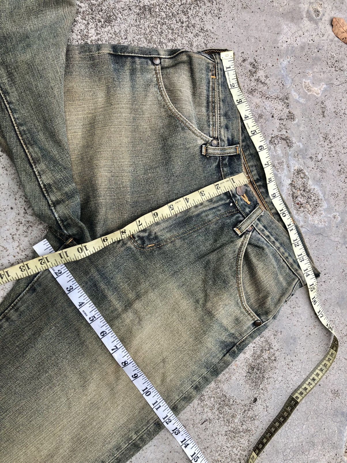 Vintage RUSTY VINTAGE BLUE BELL DENIM BY WRANGLER Size US 29 - 5 Thumbnail