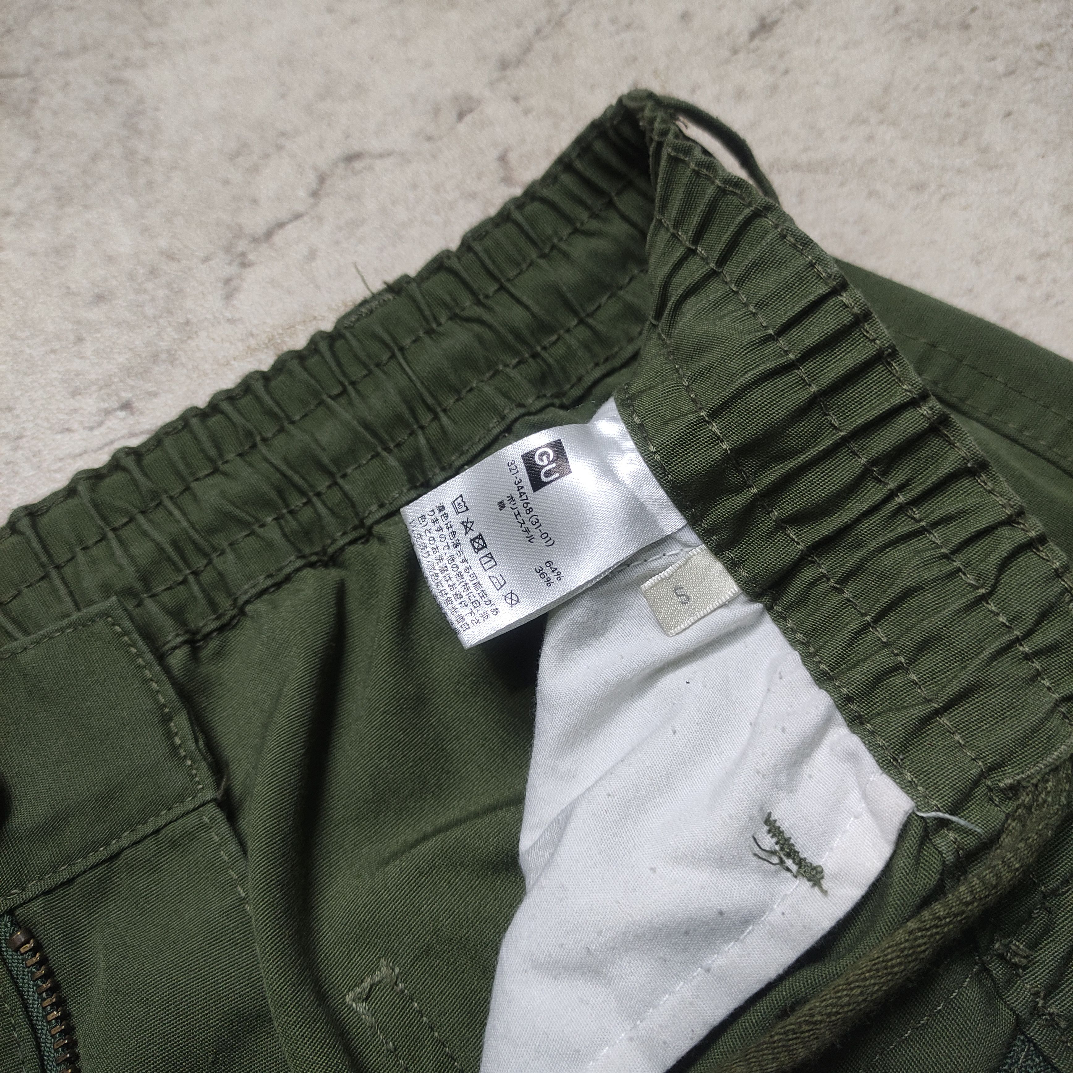 GU × Japanese Brand Gu Super Wide Cargo Ballon Pants Style Yohji Yamamoto Size US 29 - 7 Thumbnail
