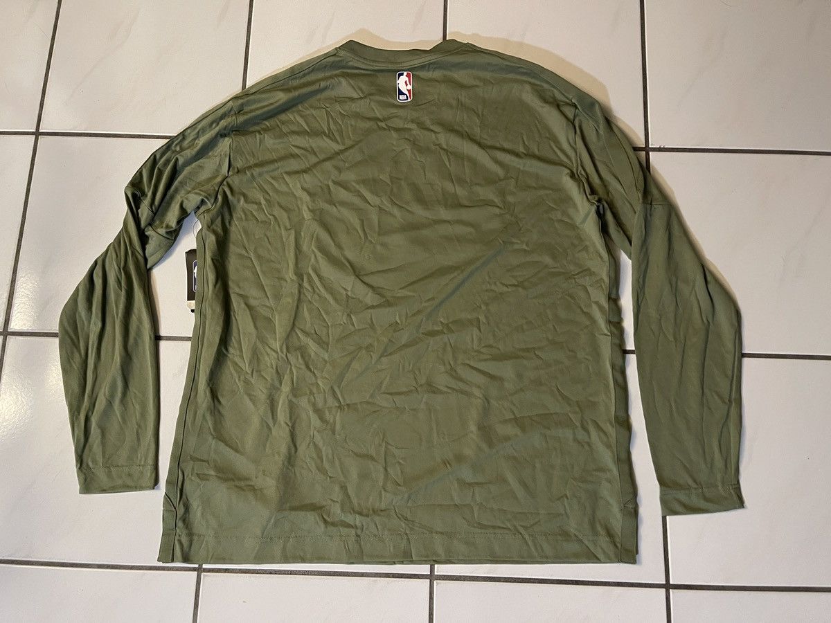 Nike Nike Miami Heat Home Strong Shirt Dri-Fit Green Men's XL Size US XL / EU 56 / 4 - 7 Thumbnail