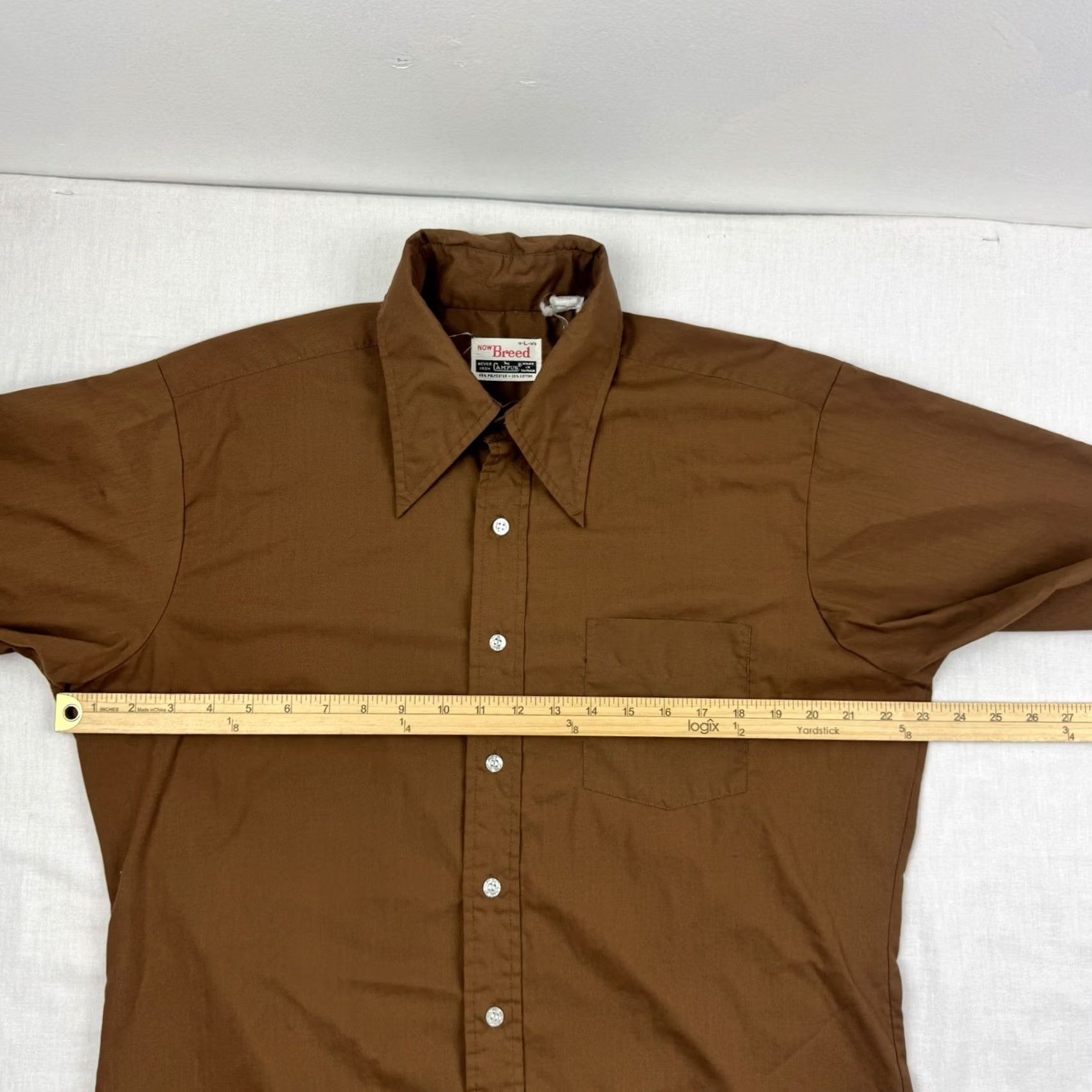 Vintage VINTAGE Campus Button Up Shirt Adult L Collared 60s 70s Hippie USA Shirt Size US L / EU 52-54 / 3 - 7 Thumbnail