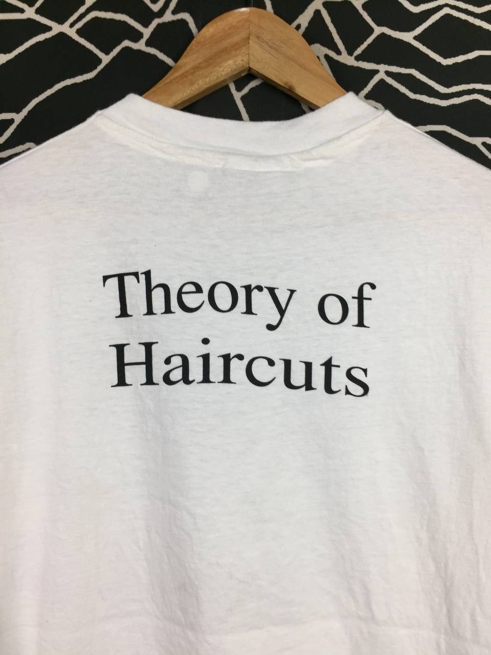 Vintage Vtg 80s 90s Theory of Haircuts Made In Usa Long Sleeve Tee Size US M / EU 48-50 / 2 - 10 Thumbnail