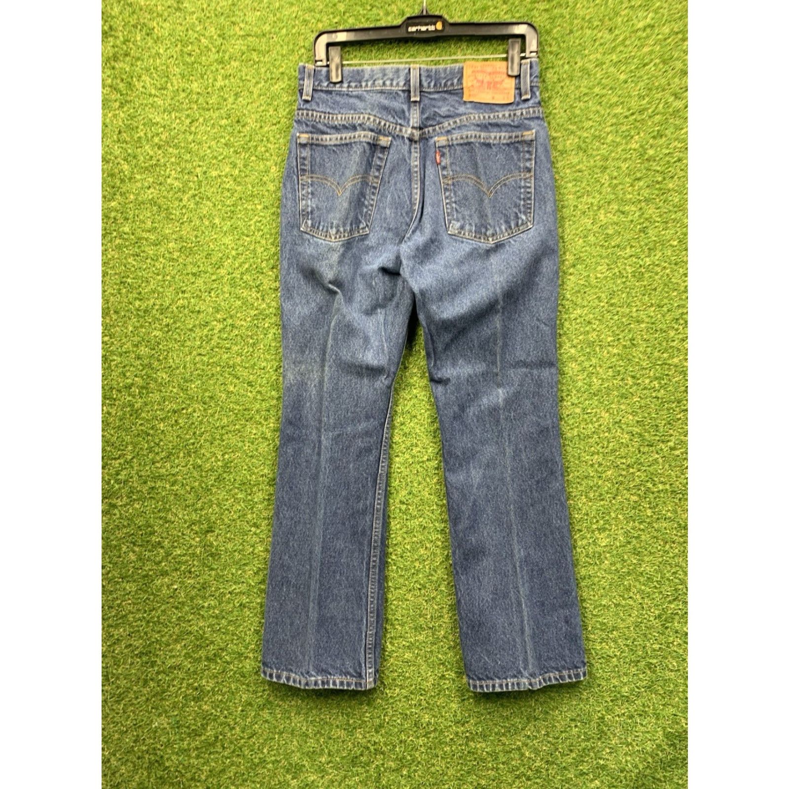 Levi's Levi's 515 Jeans Womens Regular Bootcut 8 Blue Denim 5-Pocket Mid Rise Zip Fly N/A Mens Girls Size 30" / US 8 / IT 44 - 2 Thumbnail
