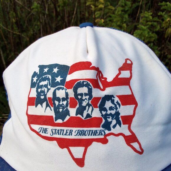 Vintage Vintage The Statler Brothers Snap Back Trucker Hat Cap Size ONE SIZE - 2 Thumbnail