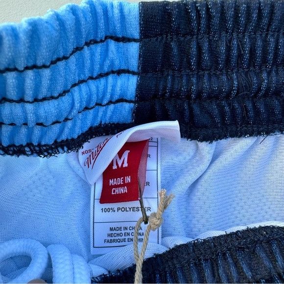 Designer × Mitchell & Ness NWT MITCHELL & NESS NCAA BIG FACE FASHION SHORT 5.0 SZ M Size US 30 / EU 46 - 4 Thumbnail