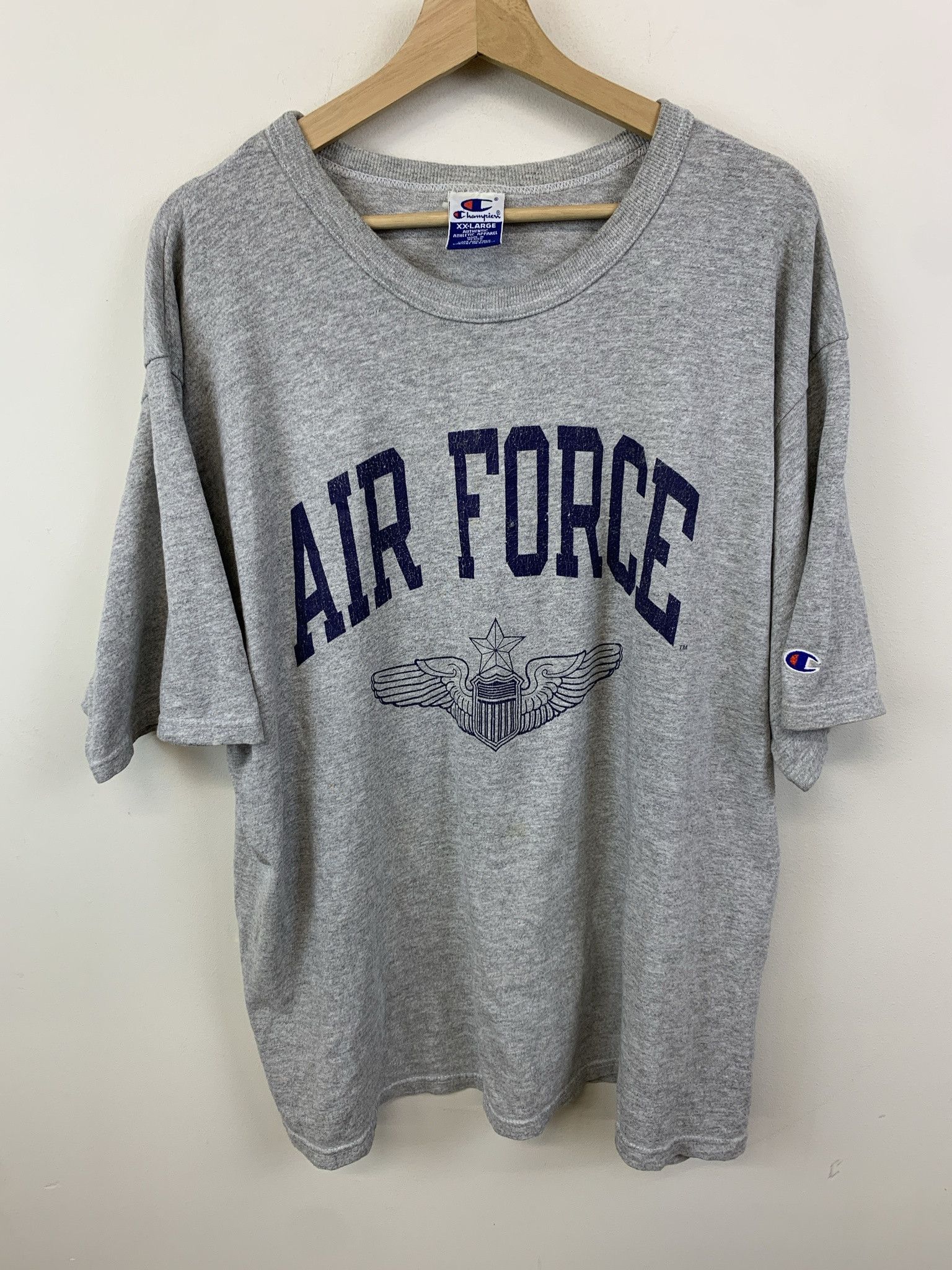 Champion × Vintage Vintage Champion 1990s Air Force Arc Logo Tee 