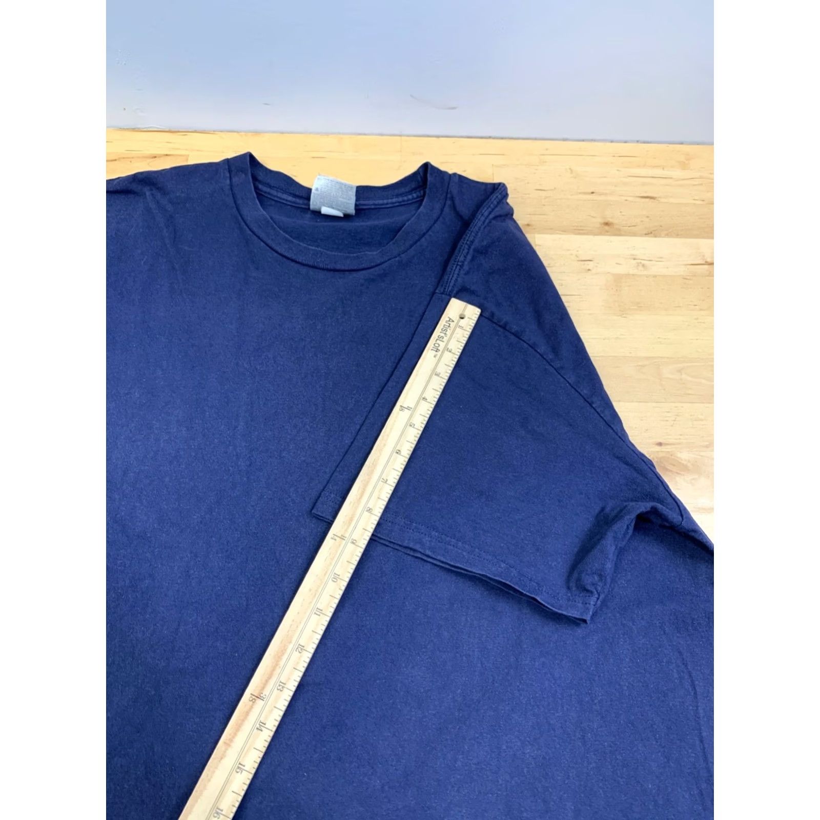 Nike VINTAGE Nike Shirt Men 2XL Blue Silver Tag Y2K Crew Neck 13071 Size US XXL / EU 58 / 5 - 6 Thumbnail