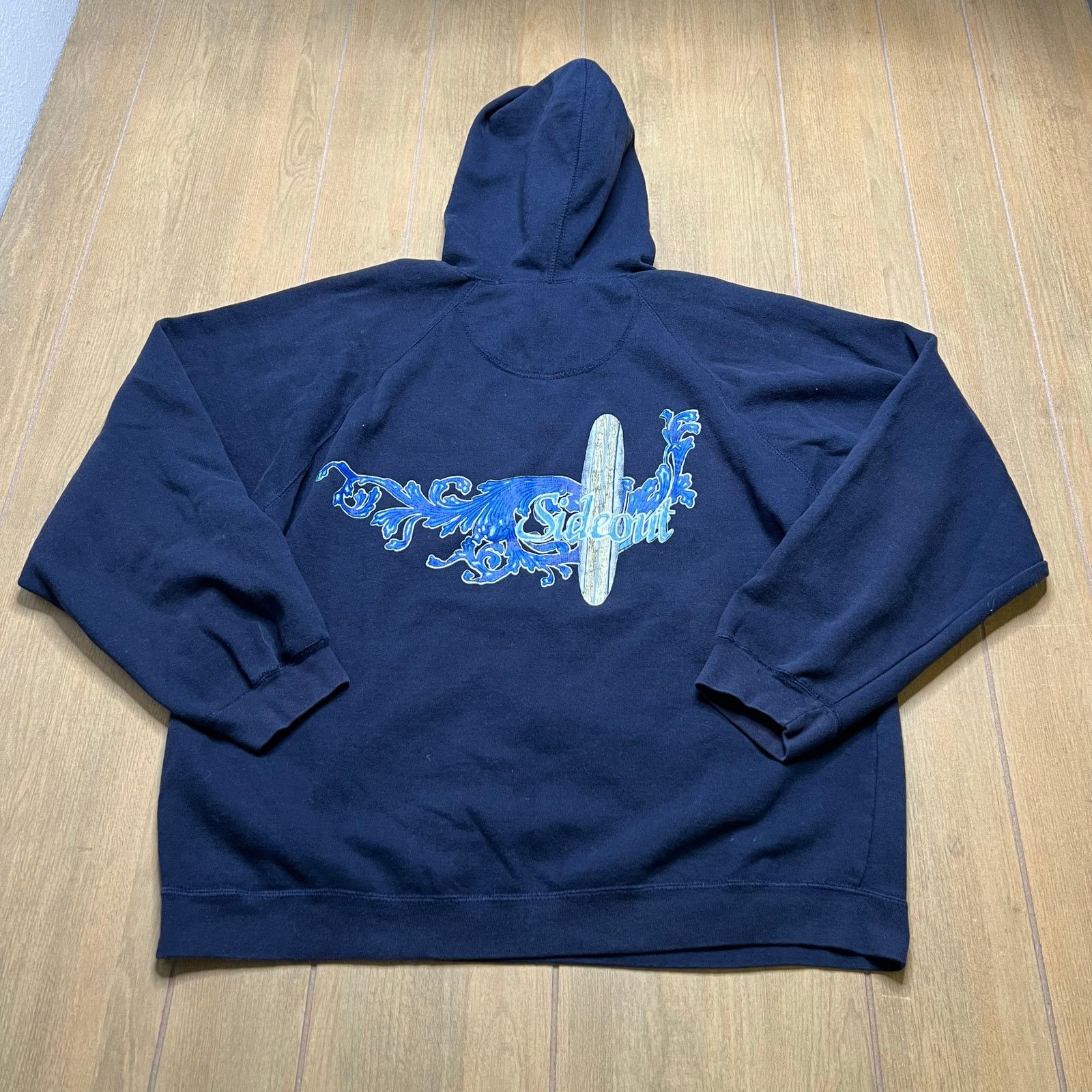 Sideout Vintage Sideout 90s Hoodie Surf Skate Sweatshirt Sz S Y2K Size US S / EU 44-46 / 1 - 5 Thumbnail