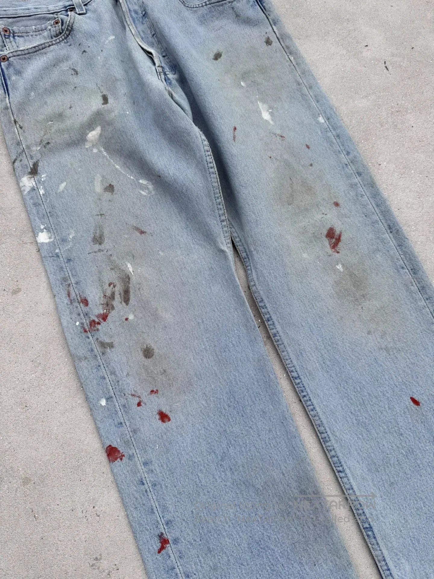 Vintage Vintage 00s Levi's 501 Straight Jeans. Size 31" - 2 Thumbnail