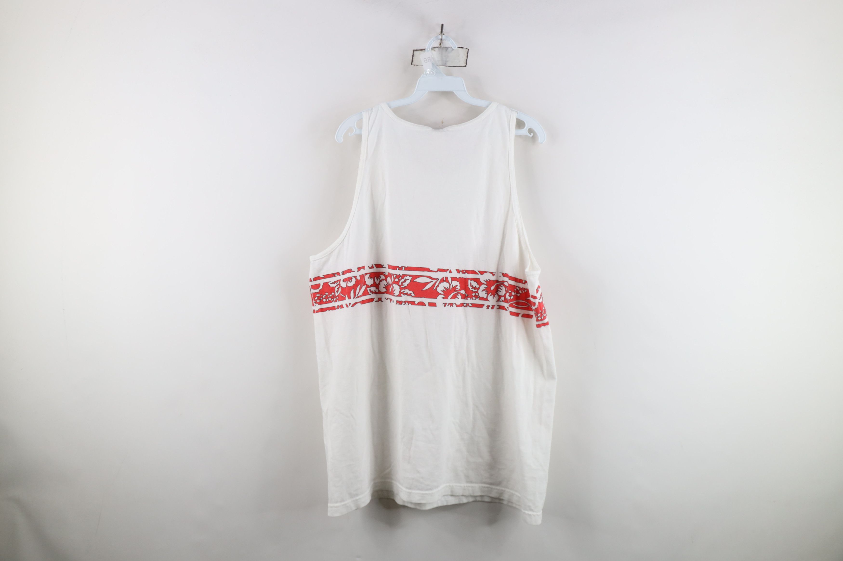 Ocean Pacific Vintage 90s Ocean Pacific OP Surfing Flower Tank Top T-Shirt Size US L / EU 52-54 / 3 - 10 Thumbnail