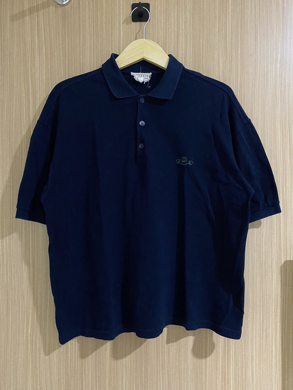 Gucci VINTAGE GUCCI POLO SHIRT Size US L / EU 52-54 / 3 - 1 Thumbnail