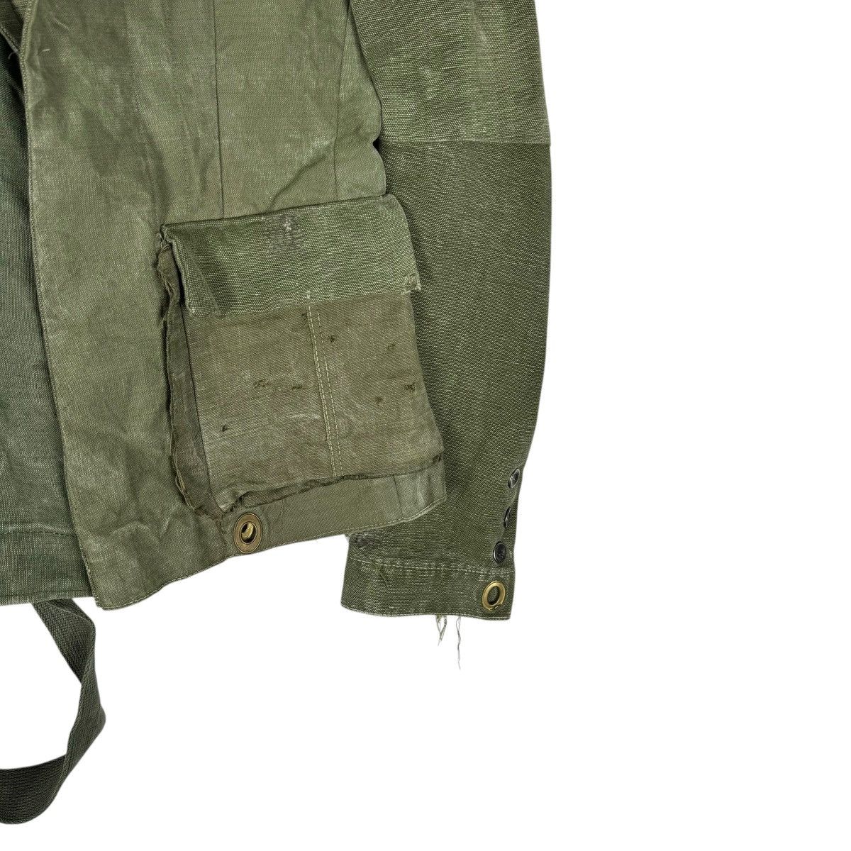 Greg Lauren ☀️GREG LAUREN LINEN DUFFLE MILITARY JACKET Size US S / EU 44-46 / 1 - 13 Thumbnail