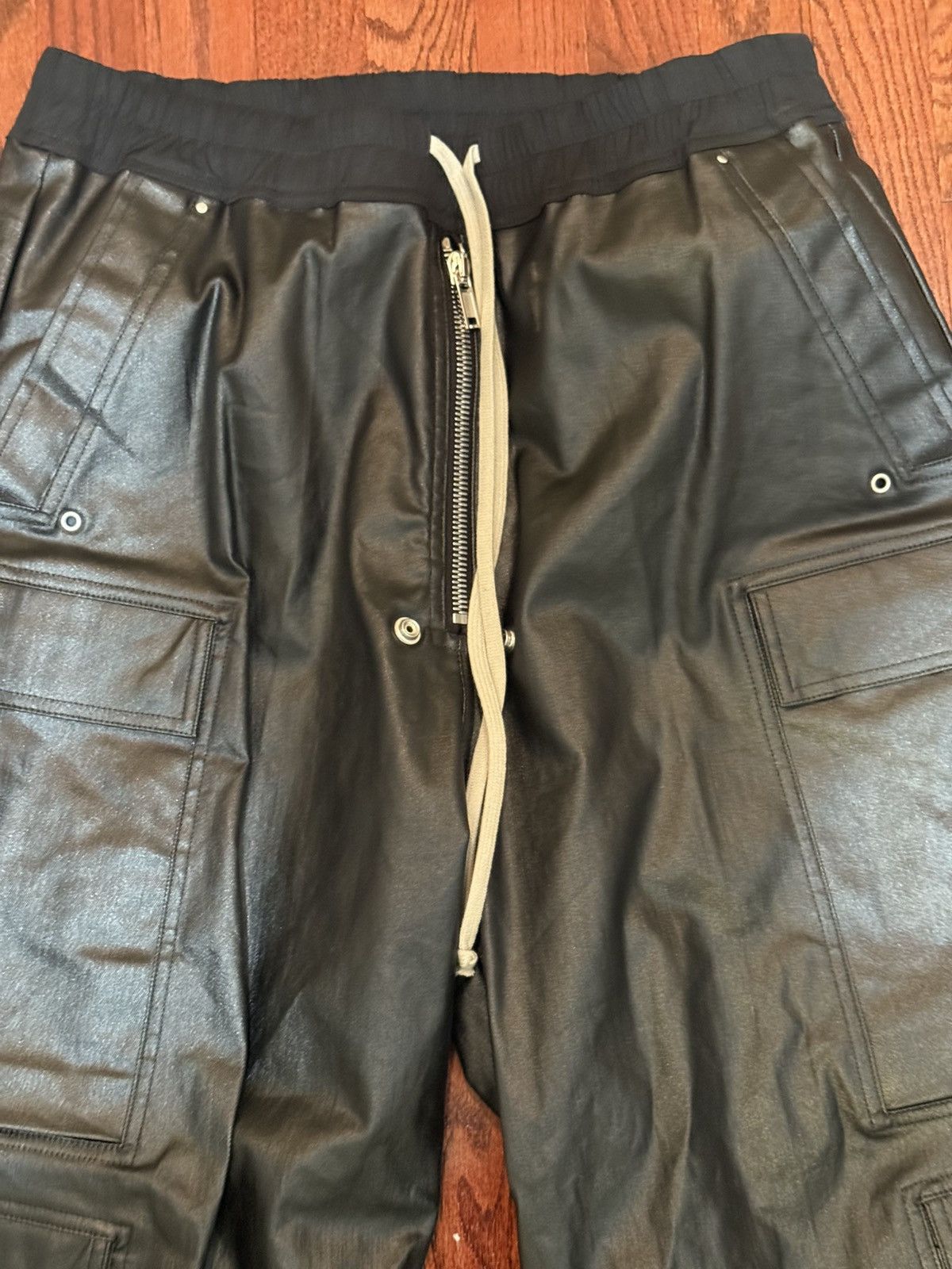 Rick Owens Rick Owen Belas Cargos Waxed Black Size US 36 / EU 52 - 8 Thumbnail