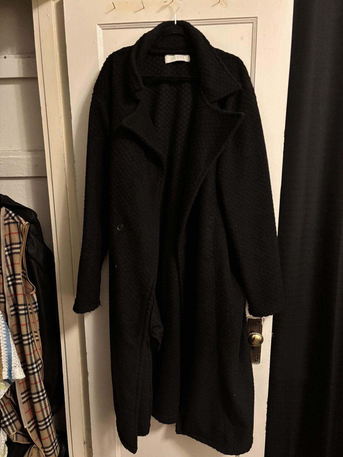 Designer Dante Firethorn Overcoat Men’s Quilted Trench Size US M / EU 48-50 / 2 - 1 Thumbnail