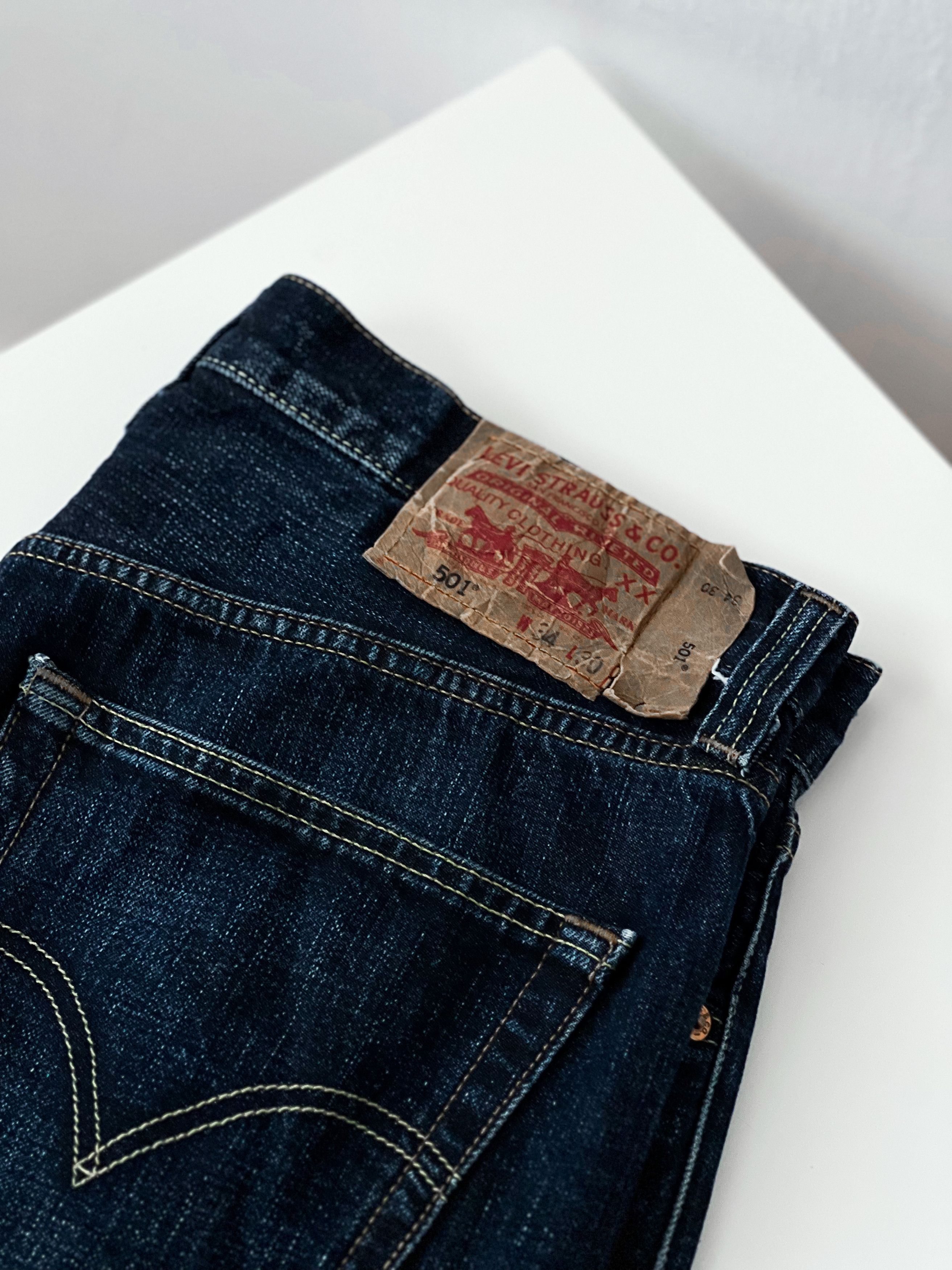 Levi's × Vintage LEVIS 501 jeans pants Size US 34 / EU 50 - 9 Thumbnail